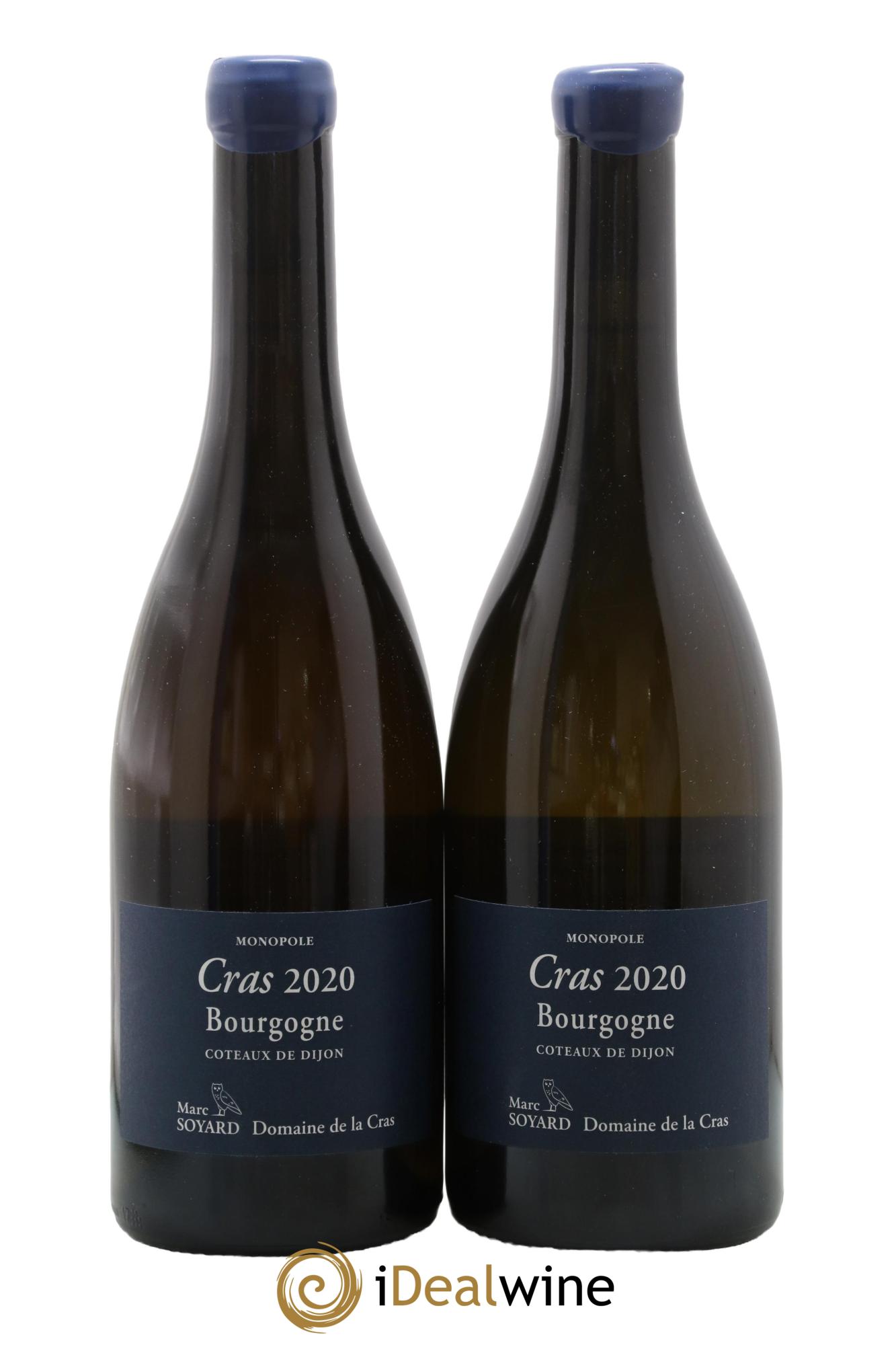 Bourgogne Cras Domaine de la Cras - Marc Soyard 2020 - Lot de 2 bouteilles - 0