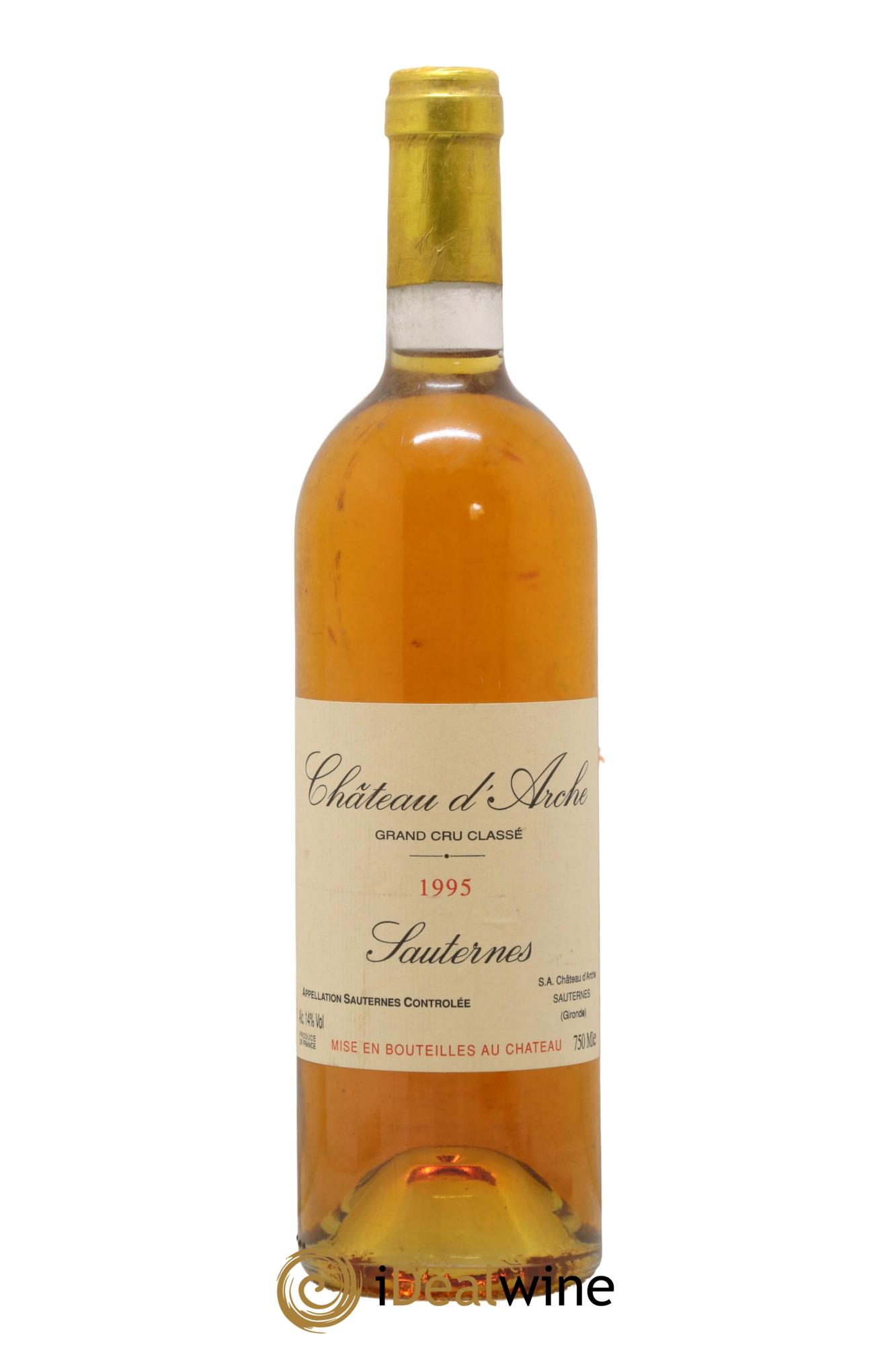 Château d' Arche 2ème Grand Cru Classé  1995 - Lotto di 1 bottiglia - 0