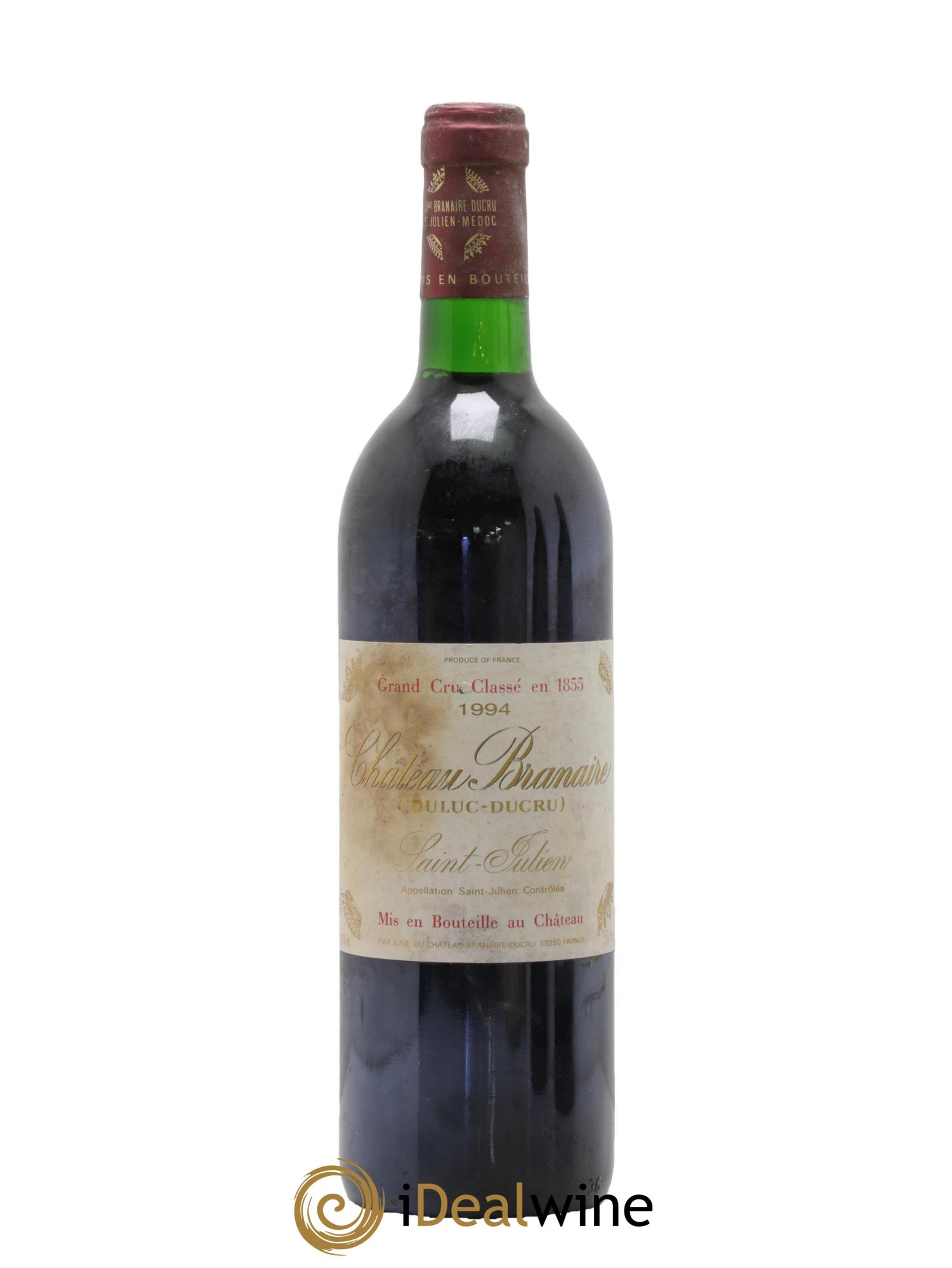 Château Branaire Ducru 4ème Grand Cru Classé 1994 - Lot of 1 bottle - 0