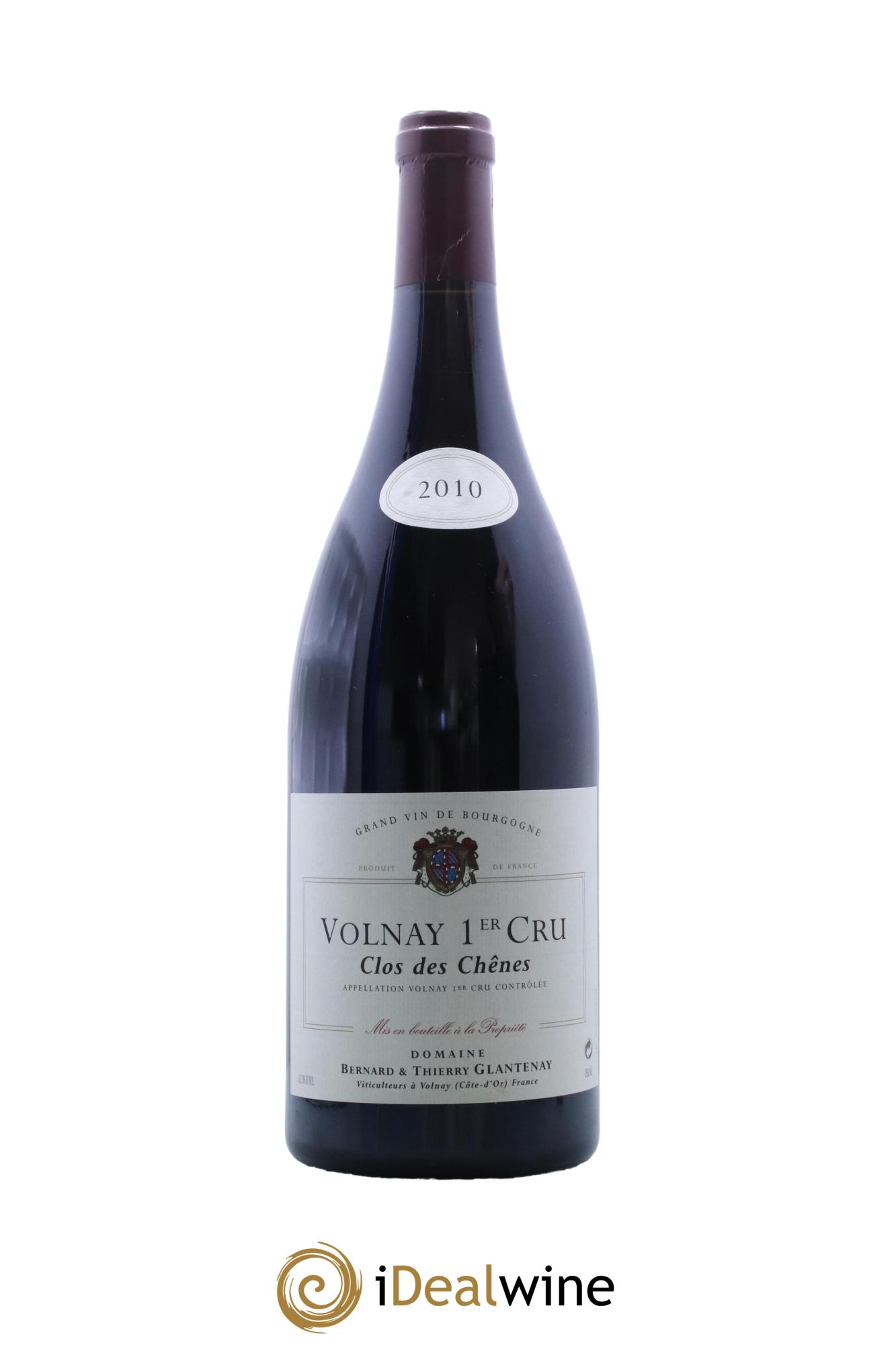 Volnay 1er Cru Clos des Chênes Bernard et Thierry Glantenay (Domaine)  2010 - Lot de 1 magnum - 0