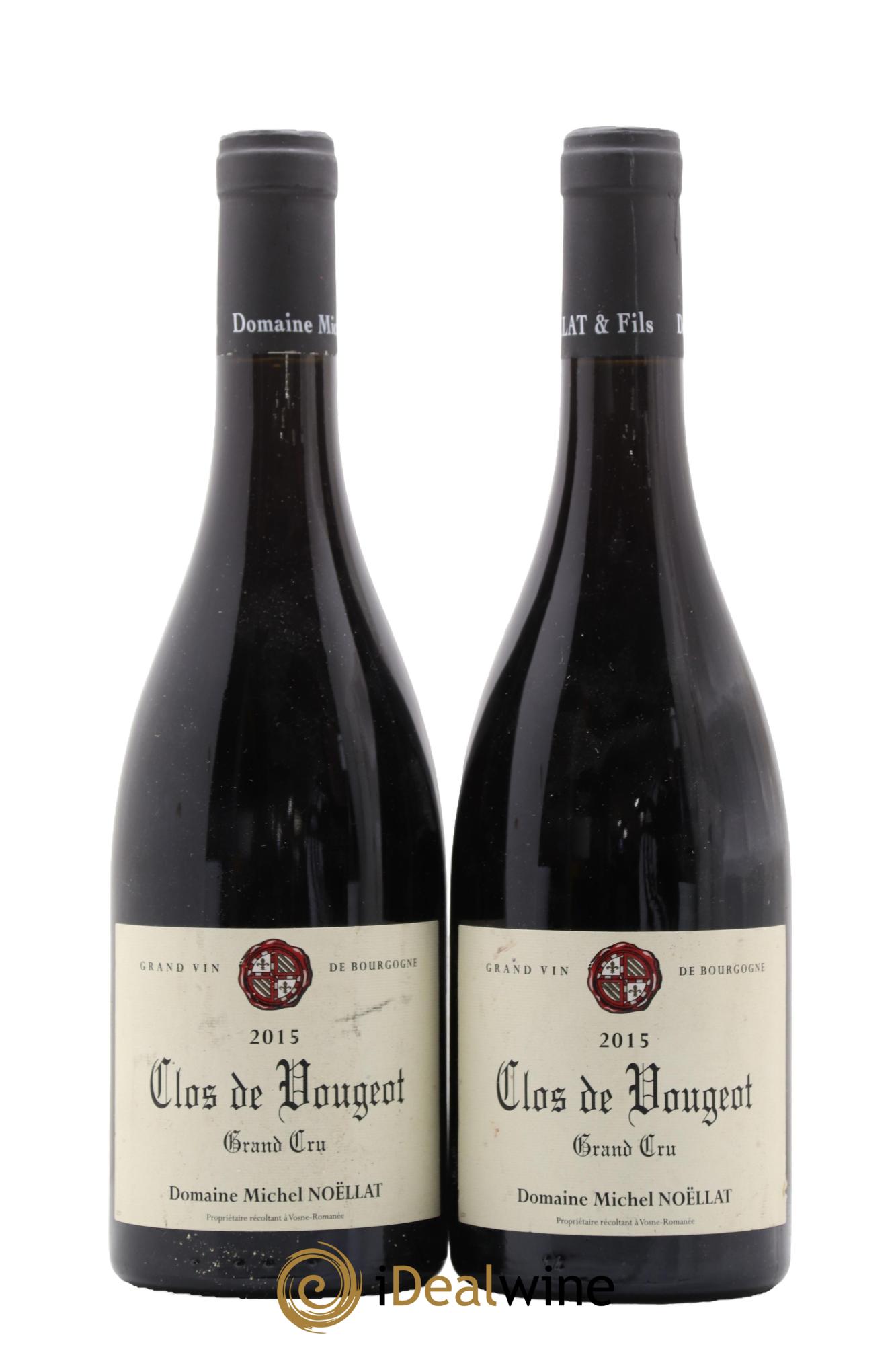 Clos de Vougeot Grand Cru Michel Noëllat et Fils (Domaine) 2015 - Lot de 2 bouteilles - 0