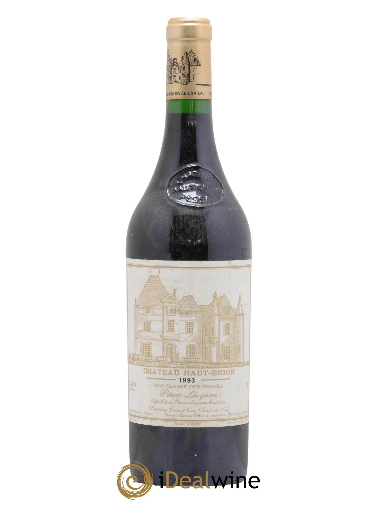 Château Haut Brion 1er Grand Cru Classé 1993 - Posten von 1 Flasche - 0