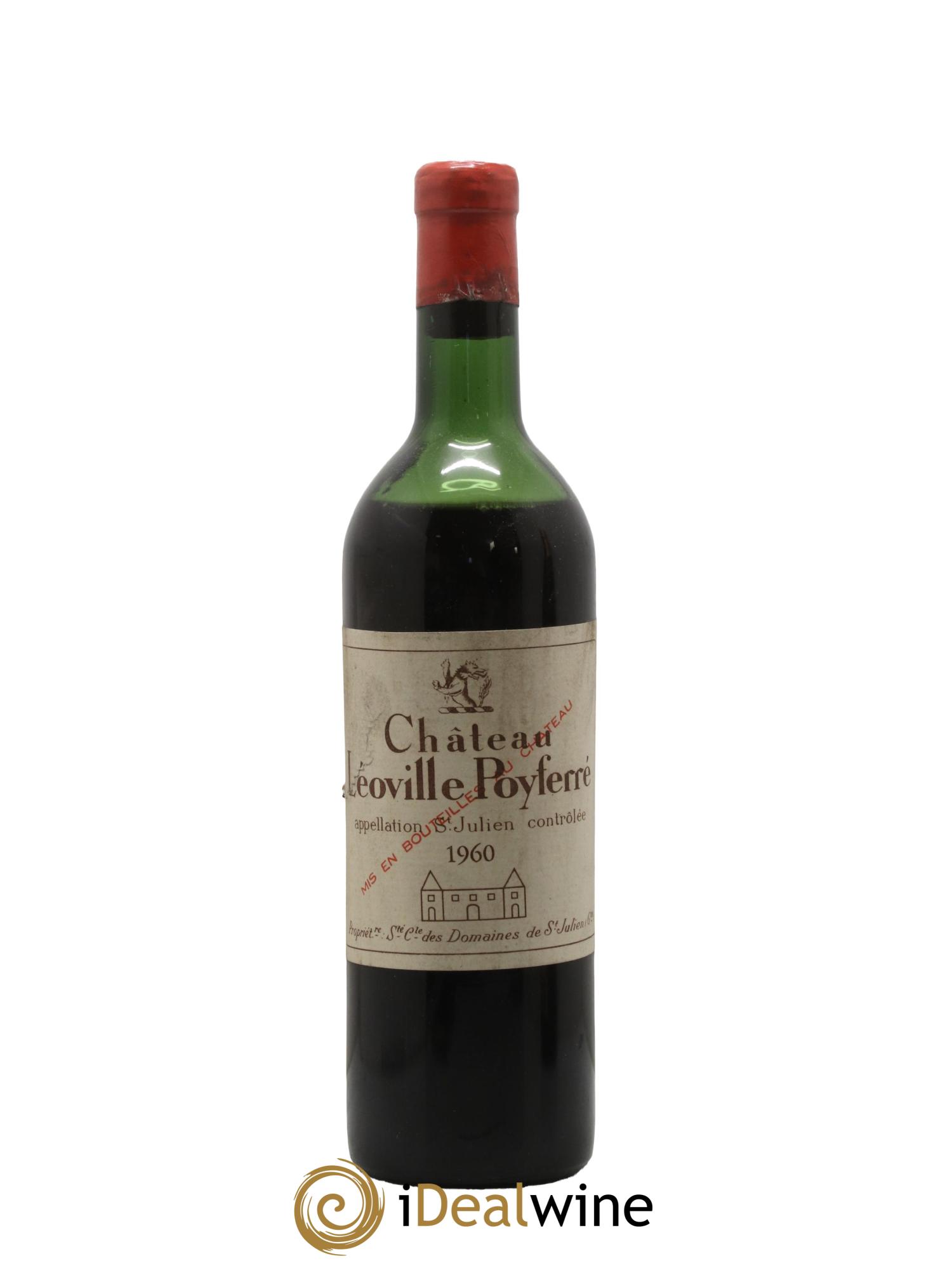 Château Léoville Poyferré 2ème Grand Cru Classé 1960 - Lotto di 1 bottiglia - 0