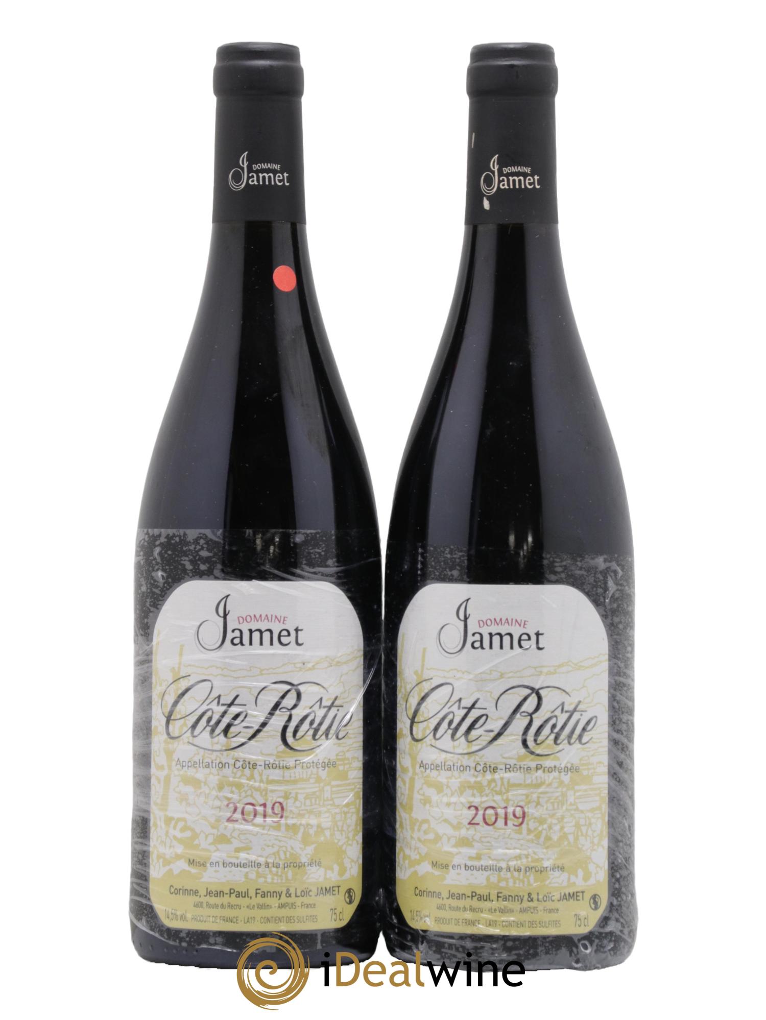 Côte-Rôtie Jamet (Domaine)  2019 - Posten von 2 Flaschen - 0