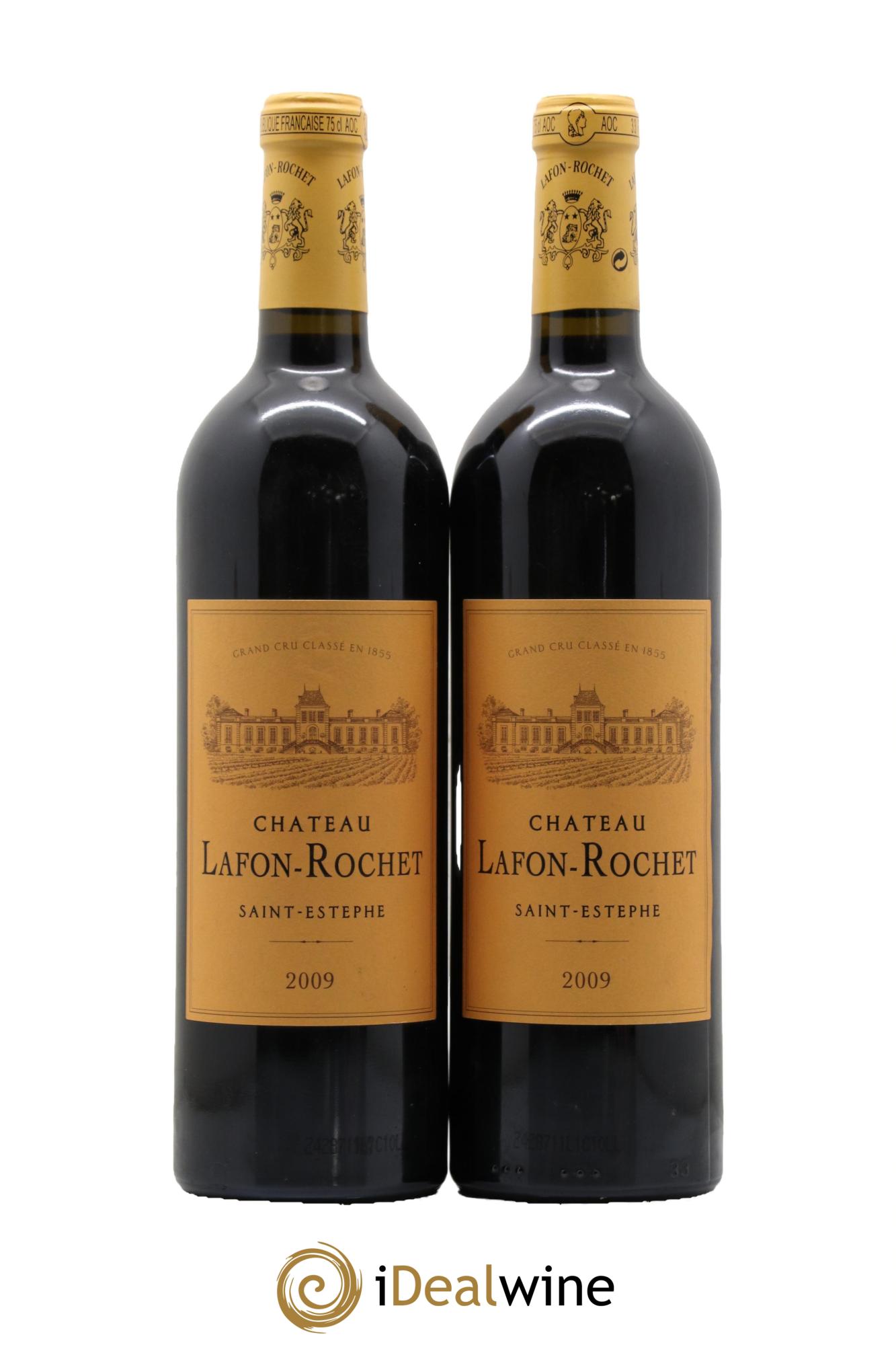 Château Lafon Rochet 4ème Grand Cru Classé 2009 - Posten von 2 Flaschen - 0