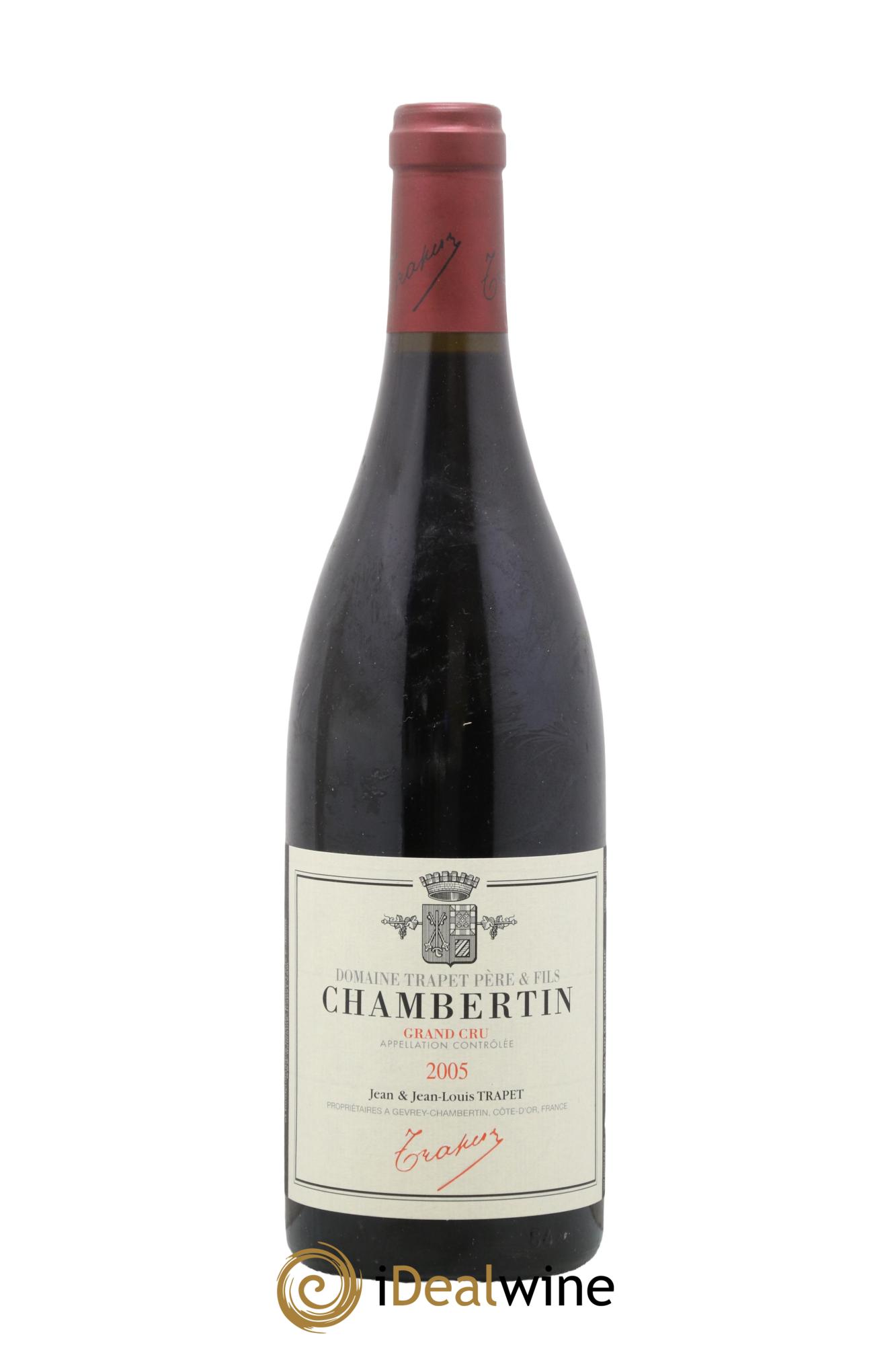 Chambertin Grand Cru Domaine Trapet 2005 - Lotto di 1 bottiglia - 0