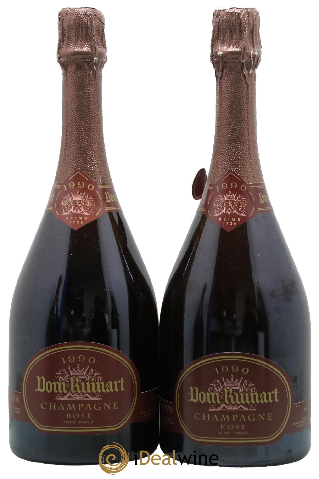 Dom Ruinart Brut Ruinart  1990 - Lotto di 2 bottiglie - 0