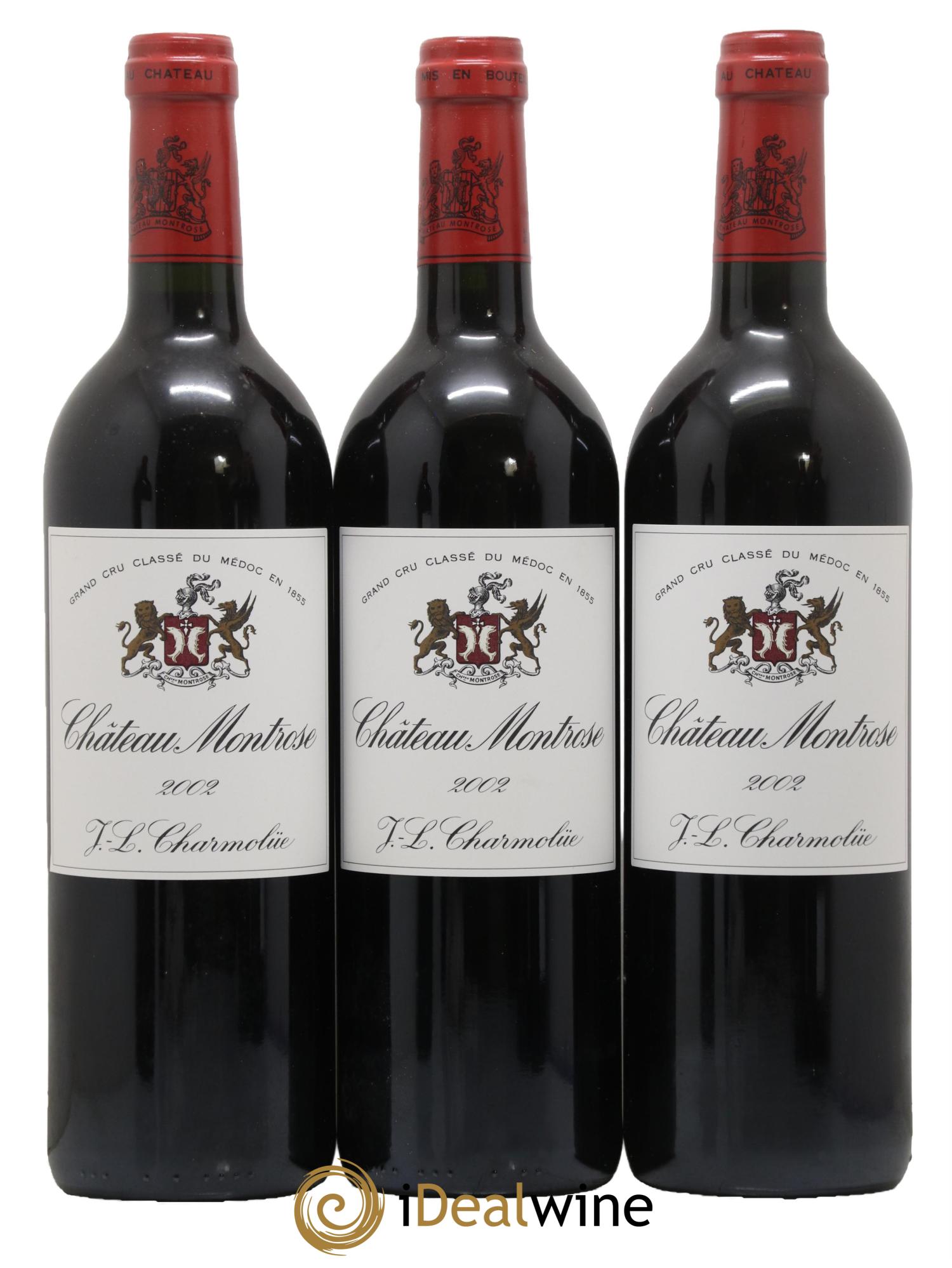 Château Montrose 2ème Grand Cru Classé 2002 - Lot de 6 bouteilles - 2