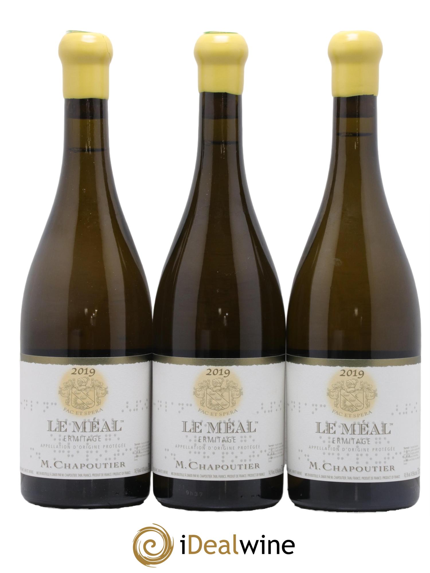 Hermitage Ermitage Le Méal Chapoutier 2019 - Posten von 6 Flaschen - 3