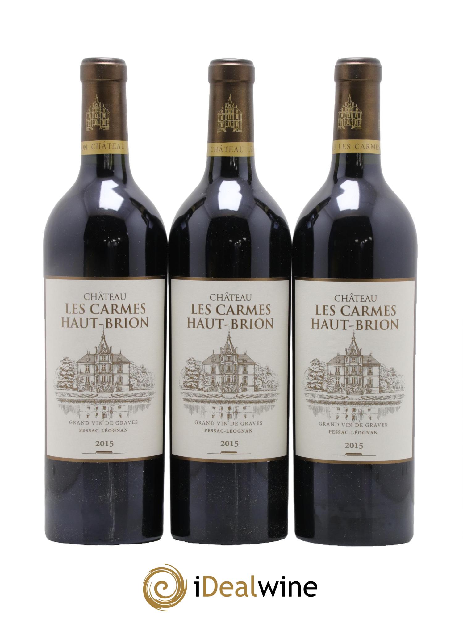 Château Les Carmes Haut-Brion 2015 - Lotto di 6 bottiglie - 2