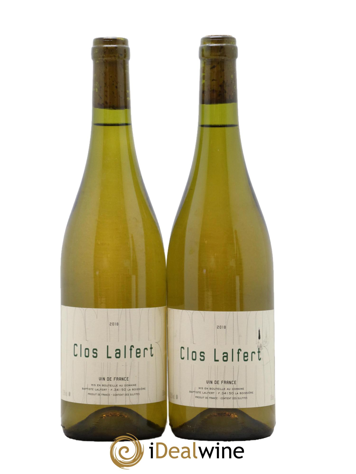 Vin de France Clos Lalfert 2018 - Posten von 2 Flaschen - 0