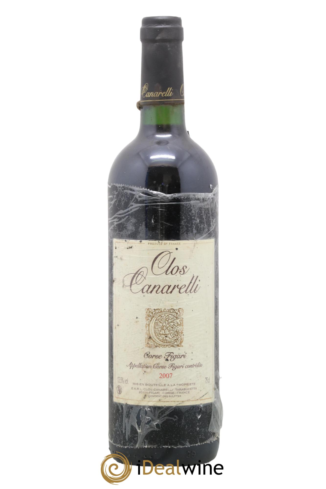 Figari Clos Canarelli 2007 - Posten von 1 Flasche - 0