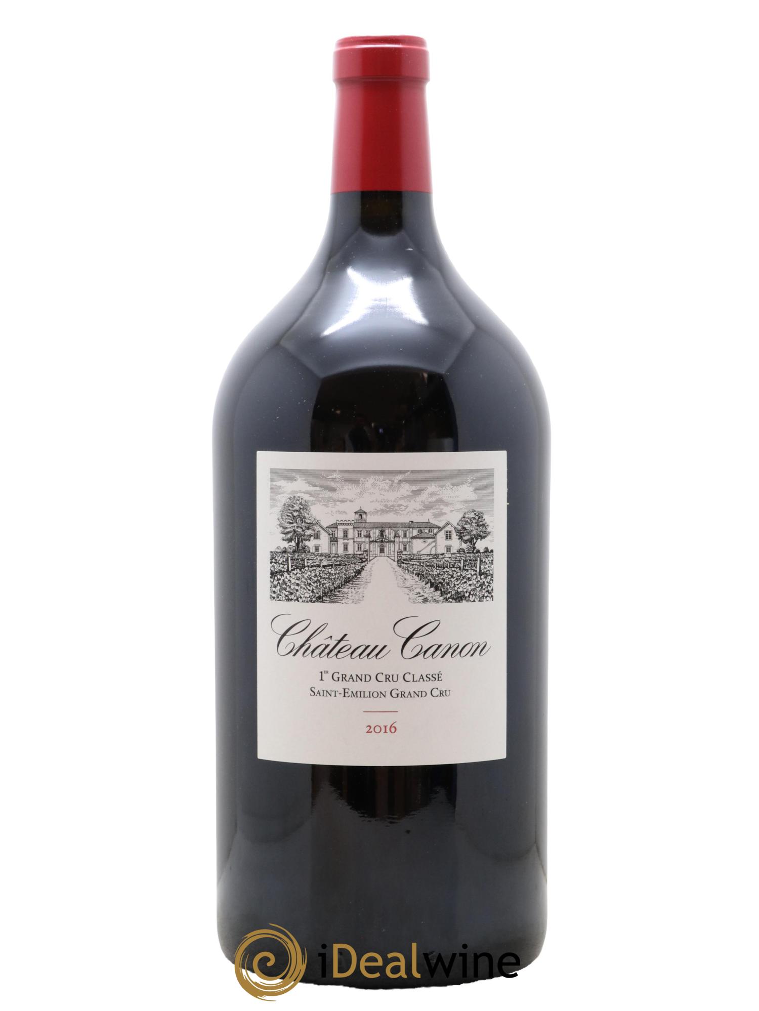 Château Canon 1er Grand Cru Classé B  2016 - Lot de 1 double magnum - 1