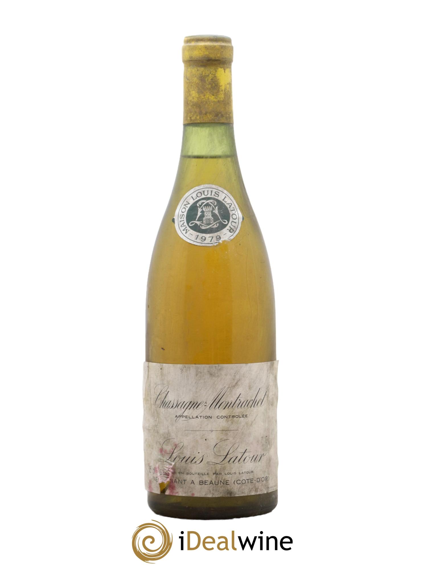 Chassagne-Montrachet Louis Latour 1979 - Posten von 1 Flasche - 0