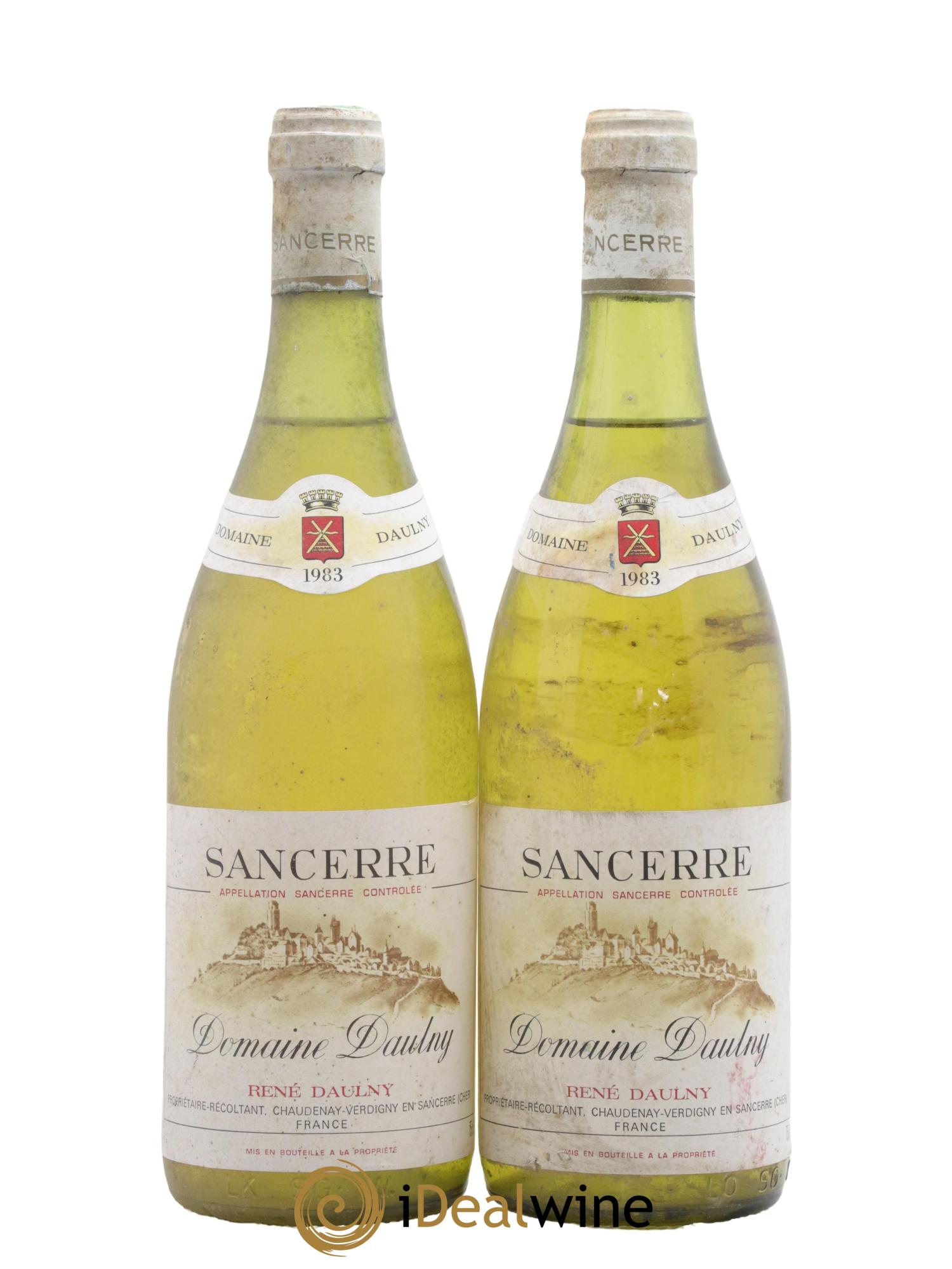 Sancerre Domaine Daulny 1983 - Posten von 2 Flaschen - 0