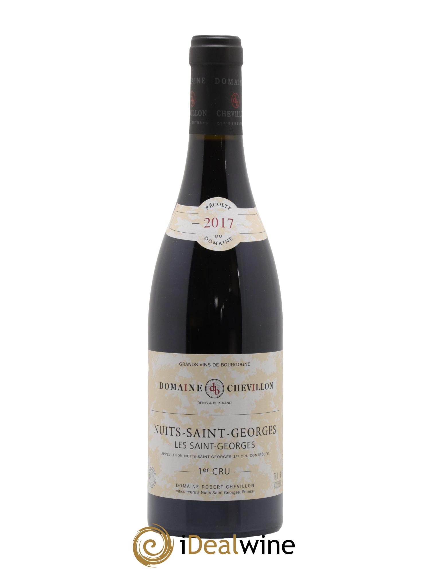 Nuits Saint-Georges 1er Cru Les Saint Georges Robert Chevillon 2017 - Lot de 1 bouteille - 0