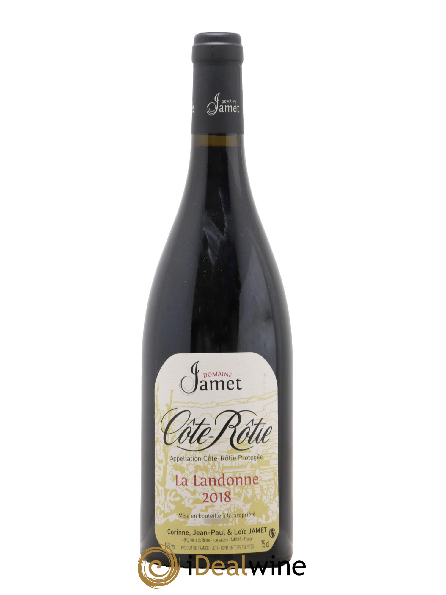 Côte-Rôtie La Landonne Jamet (Domaine) 2018 - Lotto di 1 bottiglia - 0