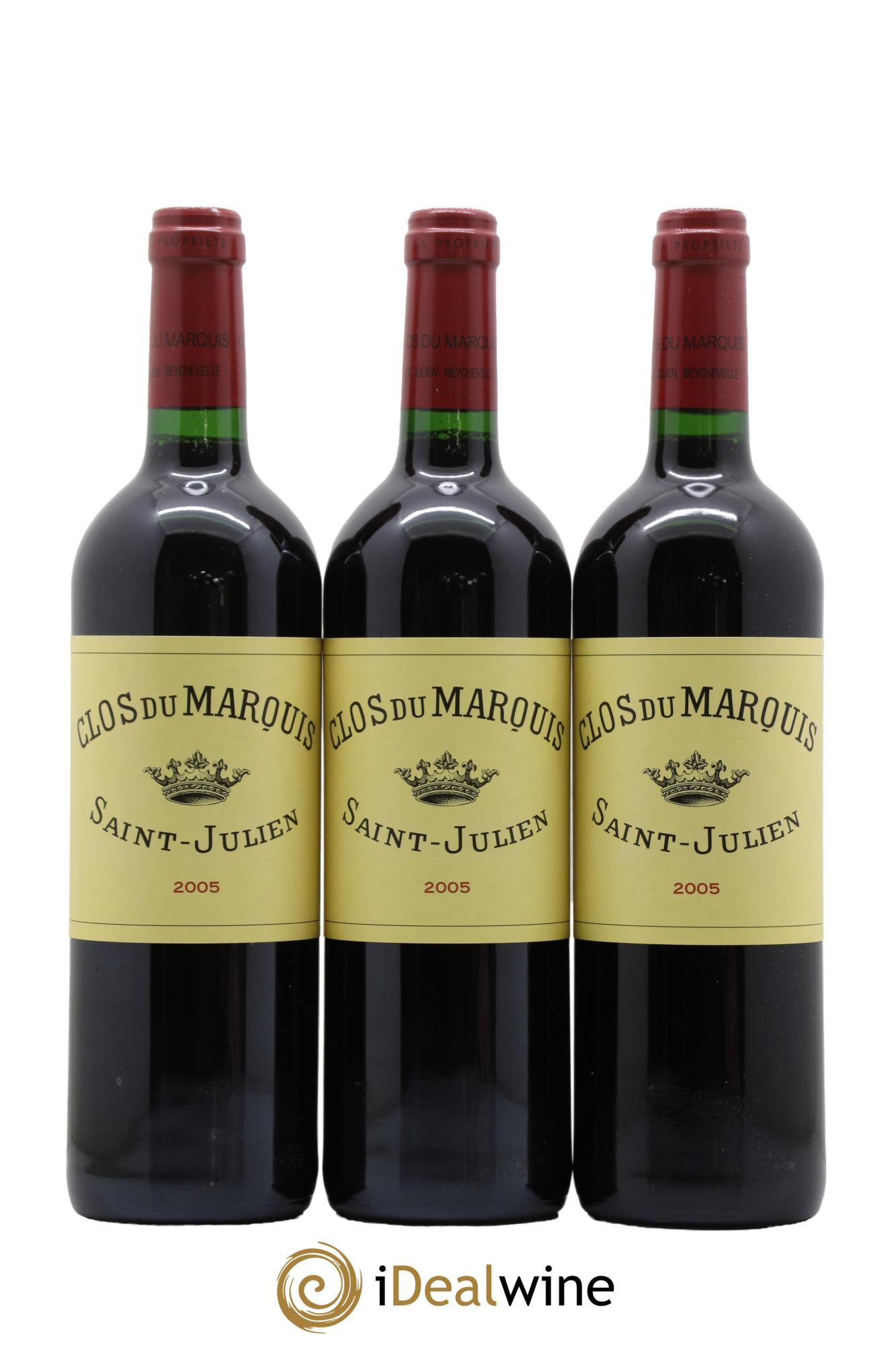 Clos du Marquis 2005 - Lot of 12 bottles - 3