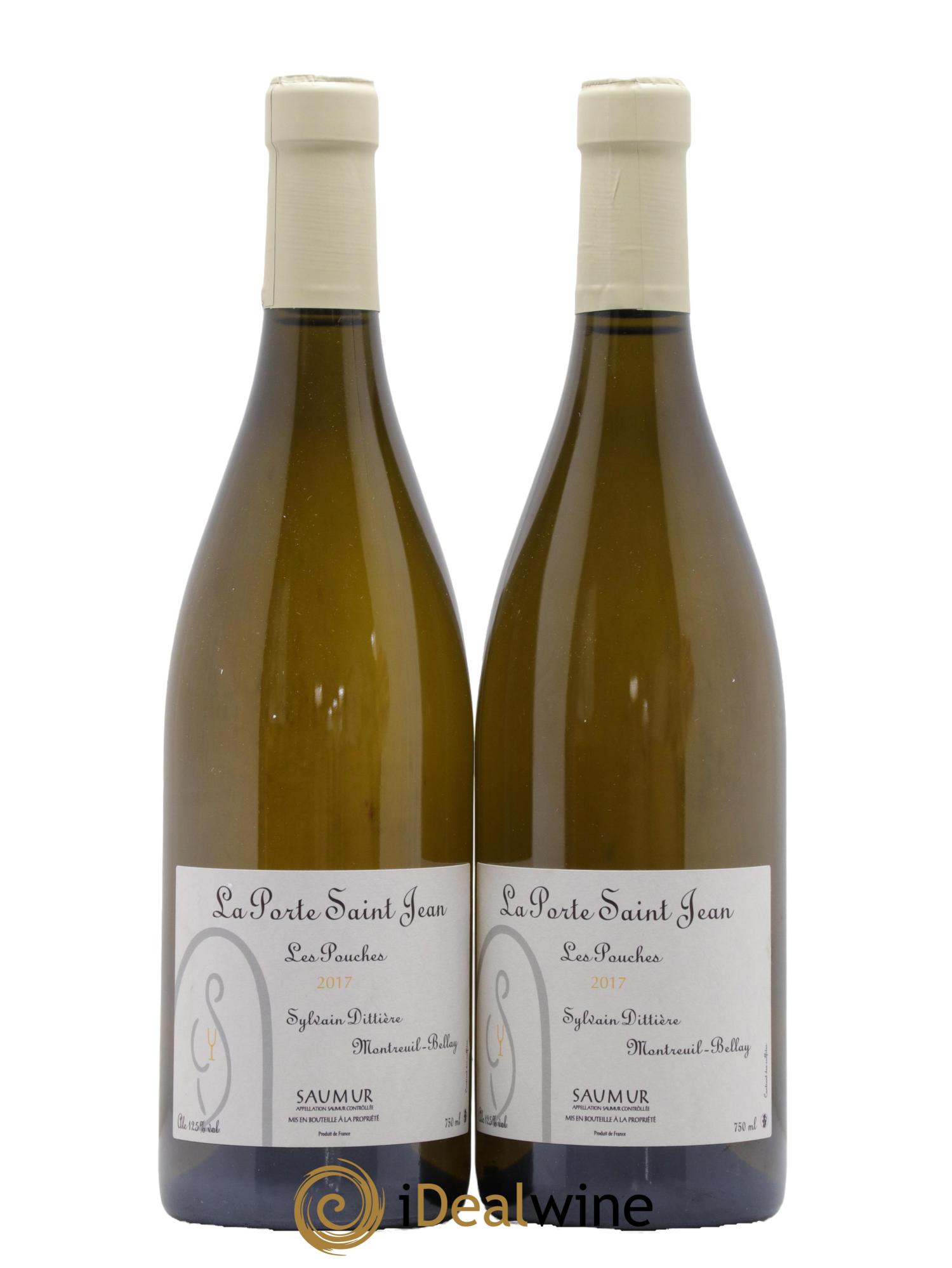 Saumur Les Pouches La Porte Saint Jean 2017 - Lot of 2 bottles - 0