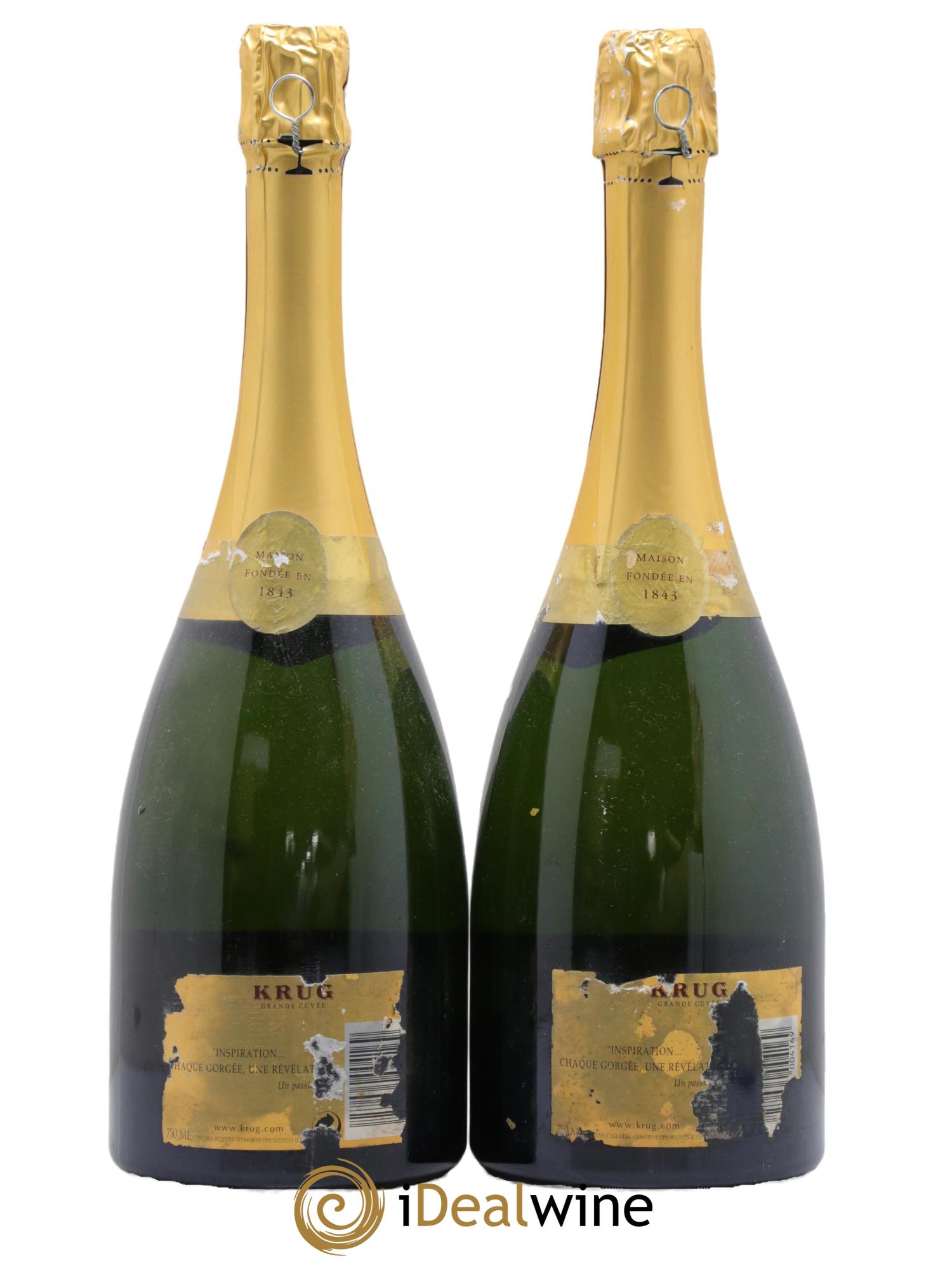 Grande Cuvée Brut Krug - Lot de 2 bouteilles - 1