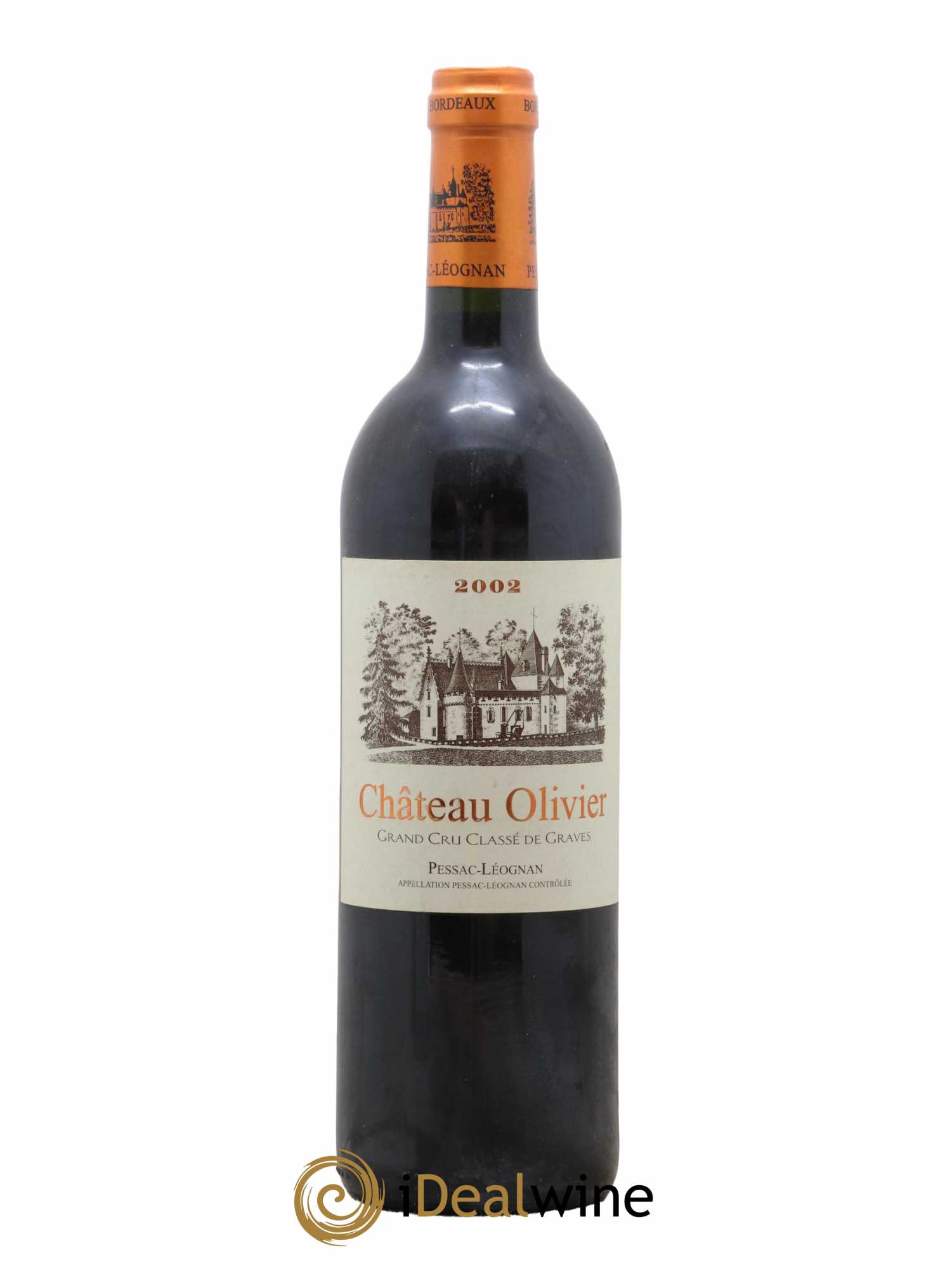 Château Olivier Cru Classé de Graves  2002 - Lotto di 1 bottiglia - 0