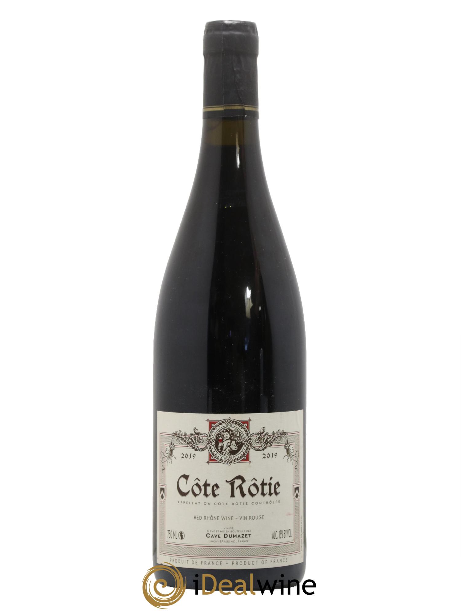 Côte-Rôtie Côte Brune Cave Dumazet 2019 - Lot de 1 bouteille - 0