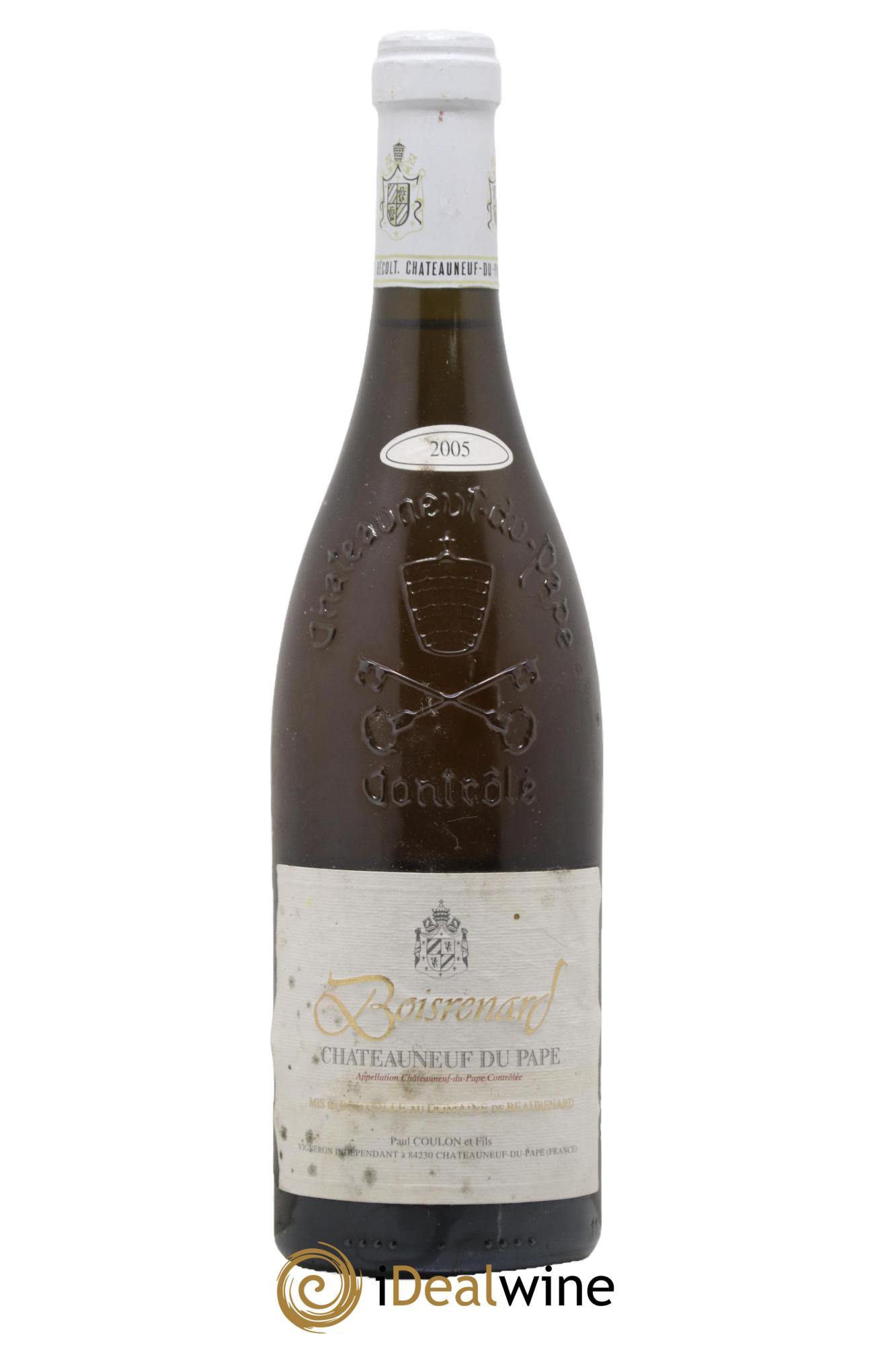 Châteauneuf-du-Pape Cuvée de Boisrenard Beaurenard (Domaine de) 2005 - Lot de 1 bouteille - 0