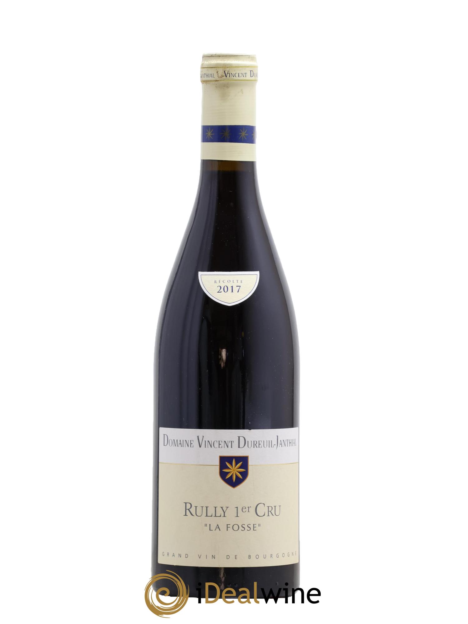 Rully 1er Cru La Fosse Vincent Dureuil-Janthial 2017 - Lot de 1 bouteille - 0