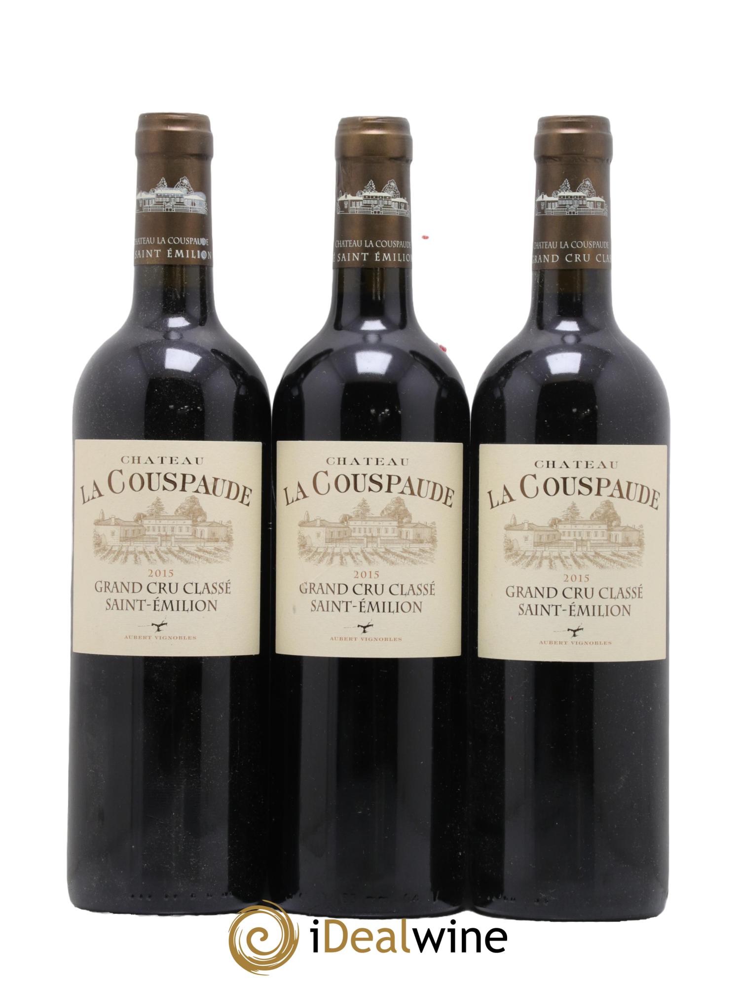 Château la Couspaude Grand Cru Classé  2015 - Lot de 6 bouteilles - 2