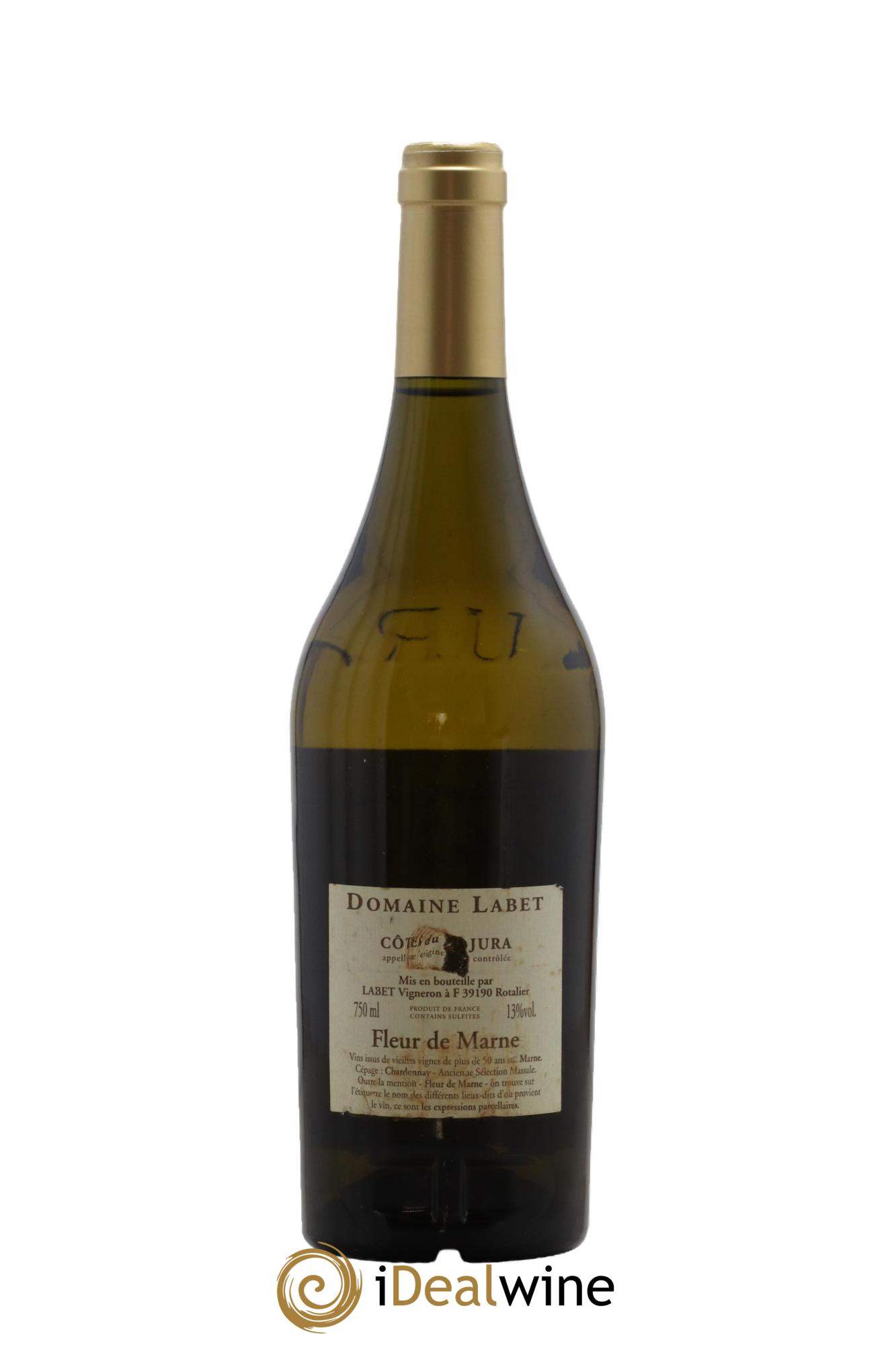 Côtes du Jura Chardonnay Le Montceau Romain - Julien  - Charline Labet Fleur de Marne 2005 - Lot of 1 bottle - 1