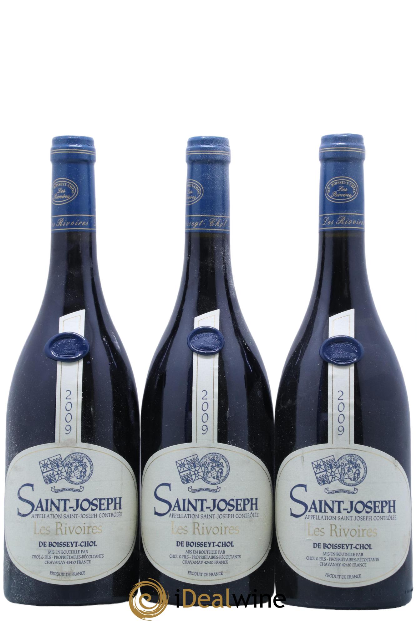 Saint-Joseph Les Rivoires De Boysset-Chol 2009 - Lot de 6 bouteilles - 2