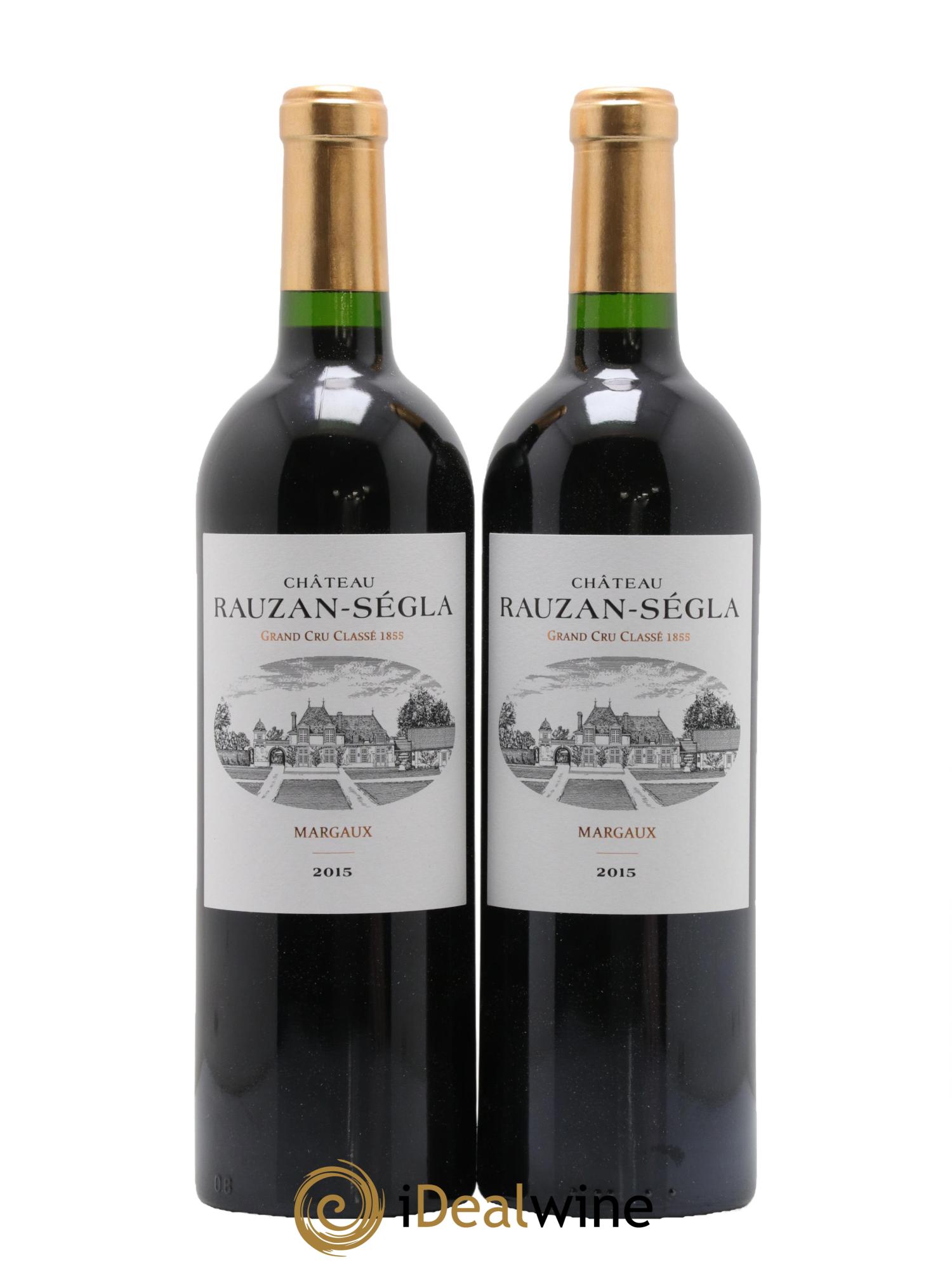 Château Rauzan Ségla 2015 - Lot de 2 bouteilles - 0