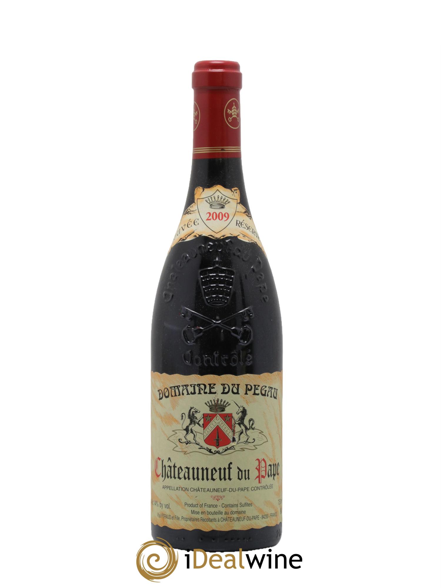 Châteauneuf-du-Pape Domaine du Pégau Cuvée Réservée Paul et Laurence Féraud 2009 - Lotto di 1 bottiglia - 0