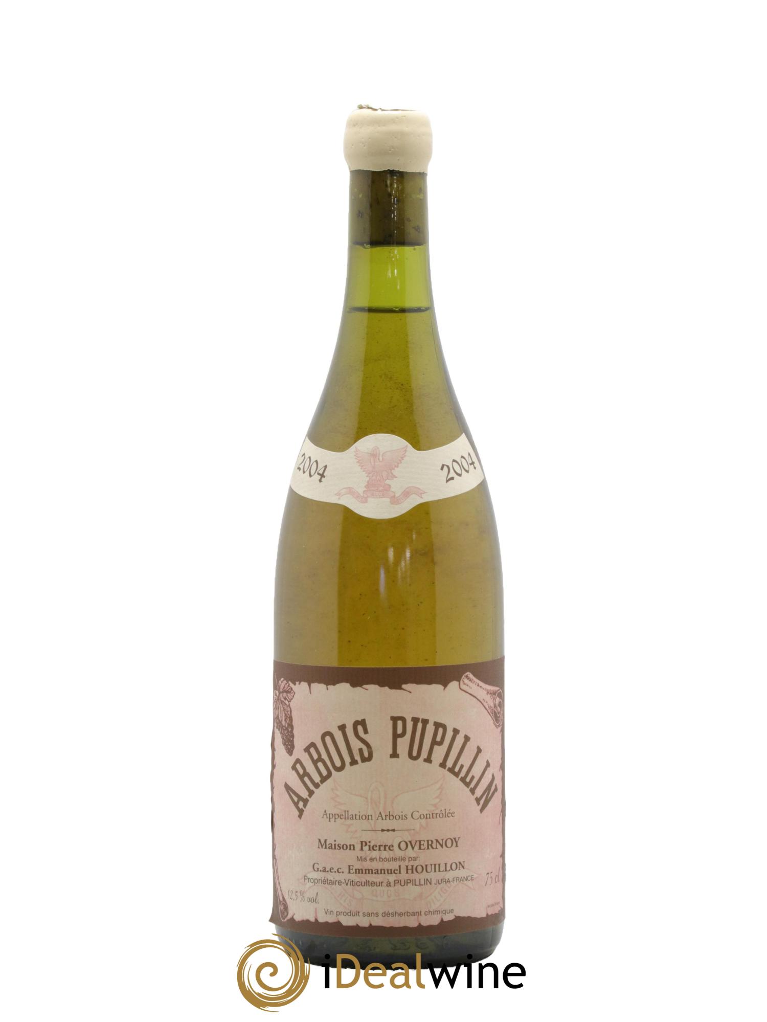 Arbois Pupillin Chardonnay (cire blanche) Overnoy-Houillon (Domaine) 2004 - Posten von 1 Flasche - 0