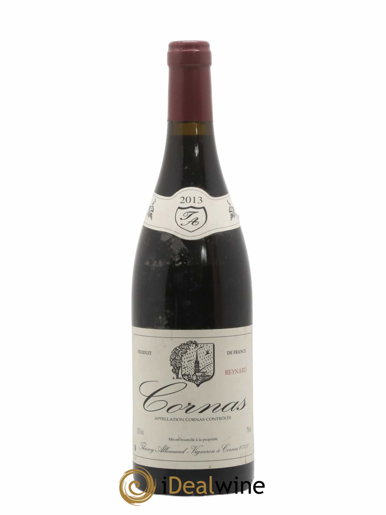 Cornas Reynard Thierry Allemand  2013 - Lot de 1 bouteille - 0