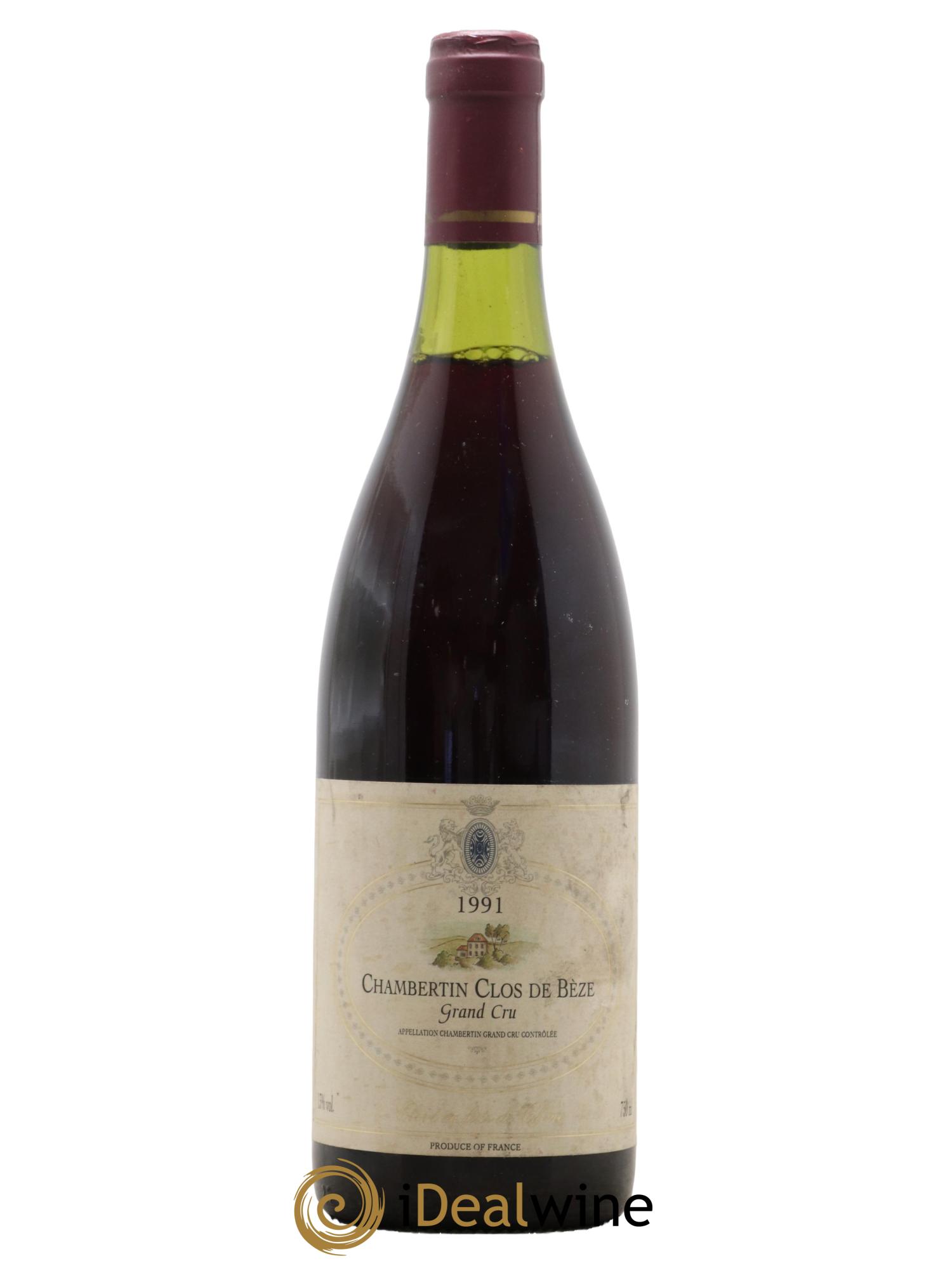 Chambertin Clos de Bèze Grand Cru  1991 - Lot de 1 bouteille - 0