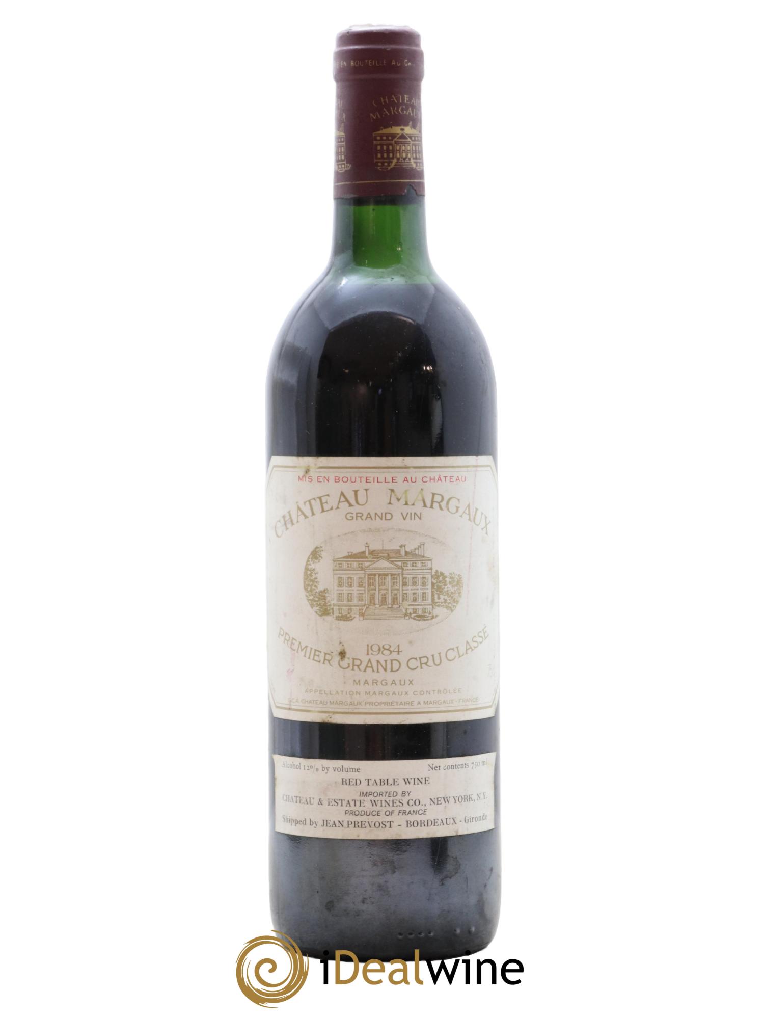 Château Margaux 1er Grand Cru Classé 1984 - Posten von 1 Flasche - 0