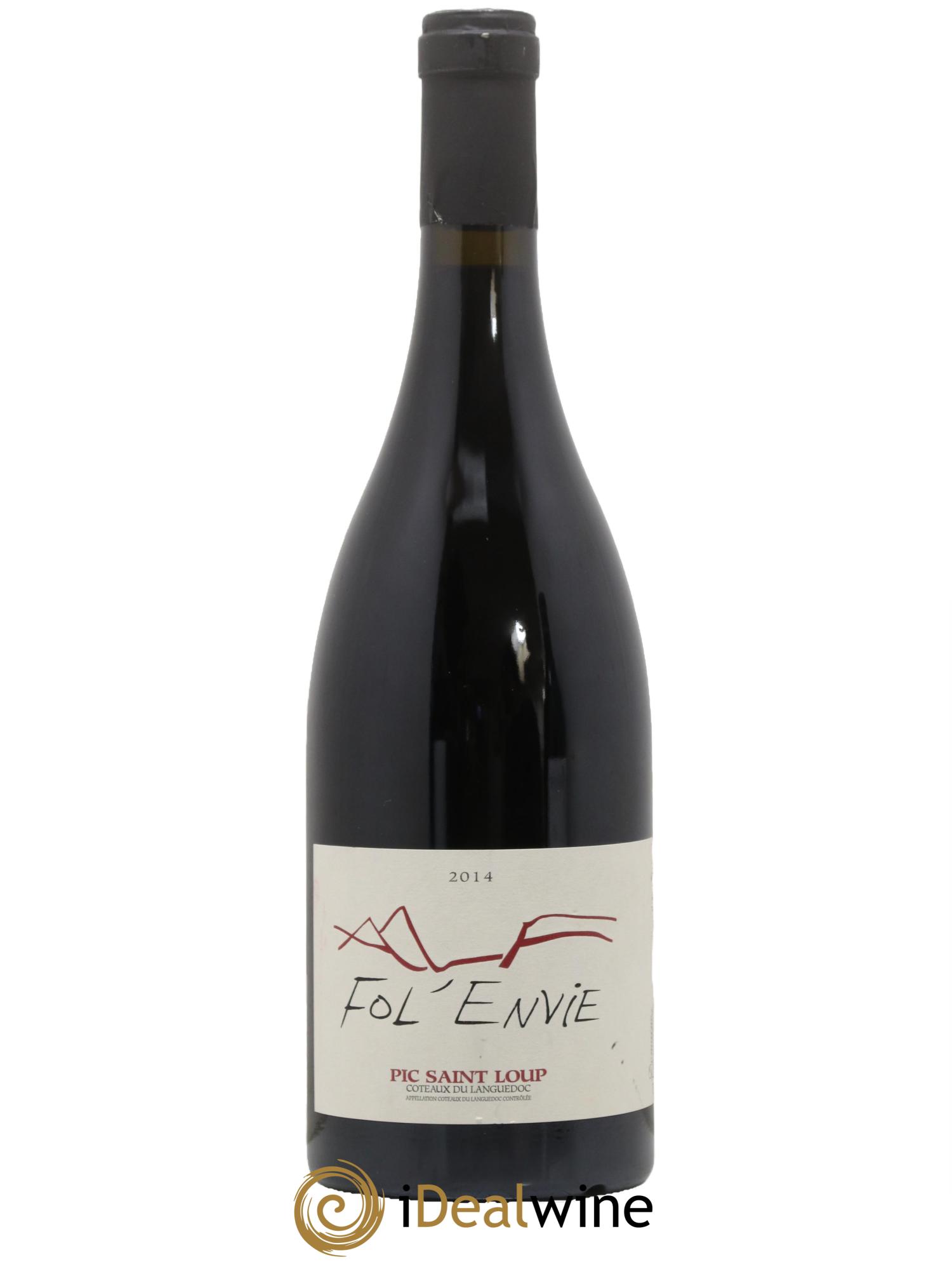 Pic Saint-Loup Fol'Envie Villeneuve 2014 - Posten von 1 Flasche - 0