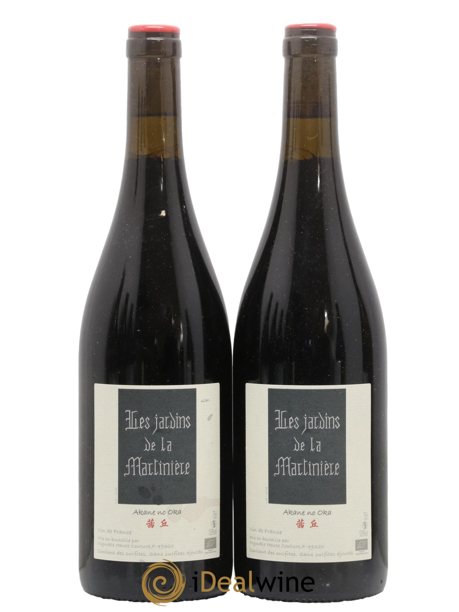 Vin de France Akane No Oka Les Jardins de la Martinière 2018 - Lot of 2 bottles - 0