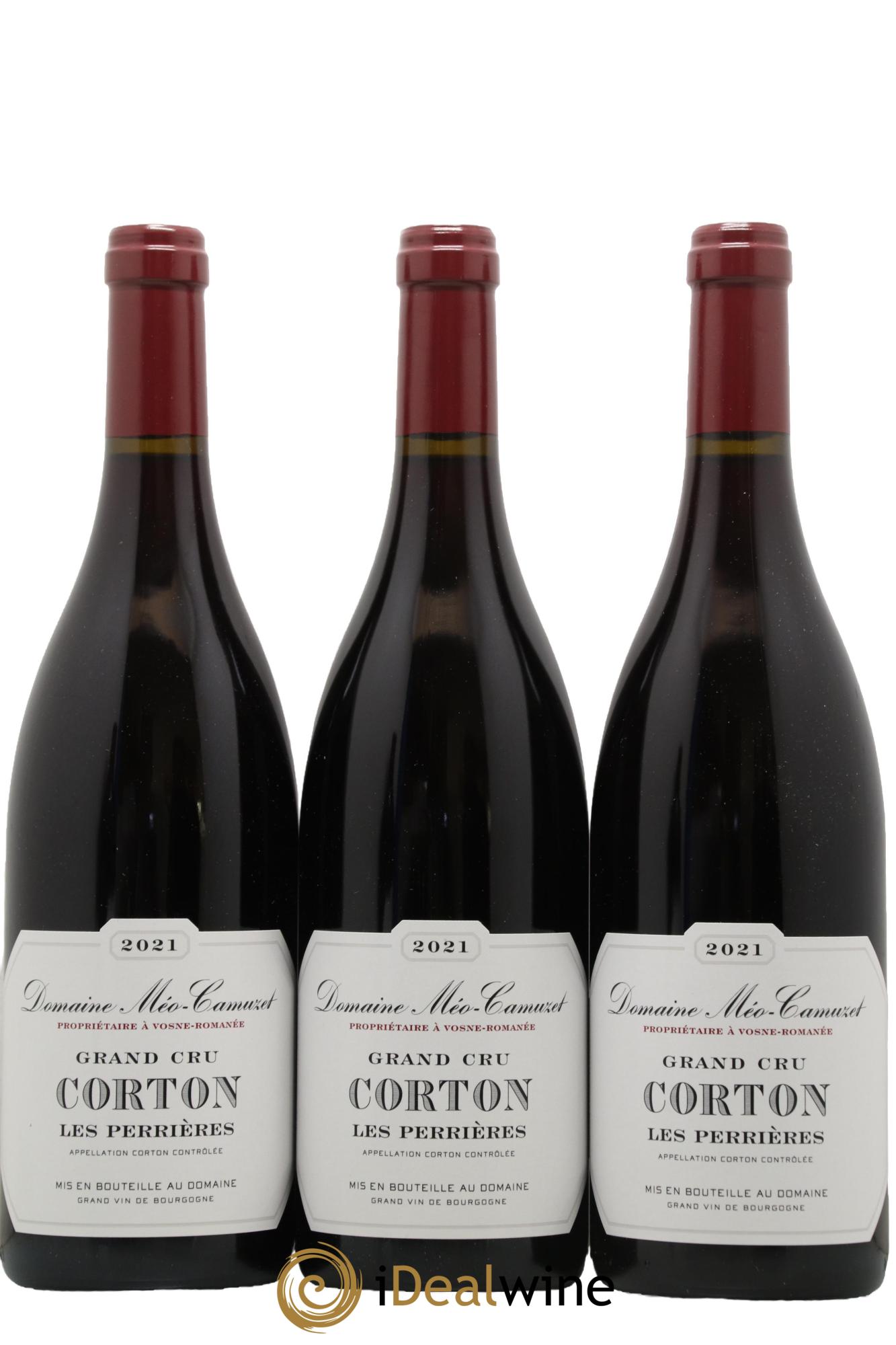 Corton Grand Cru Les Perrières Méo-Camuzet (Domaine) 2021 - Lot de 3 bouteilles - 0