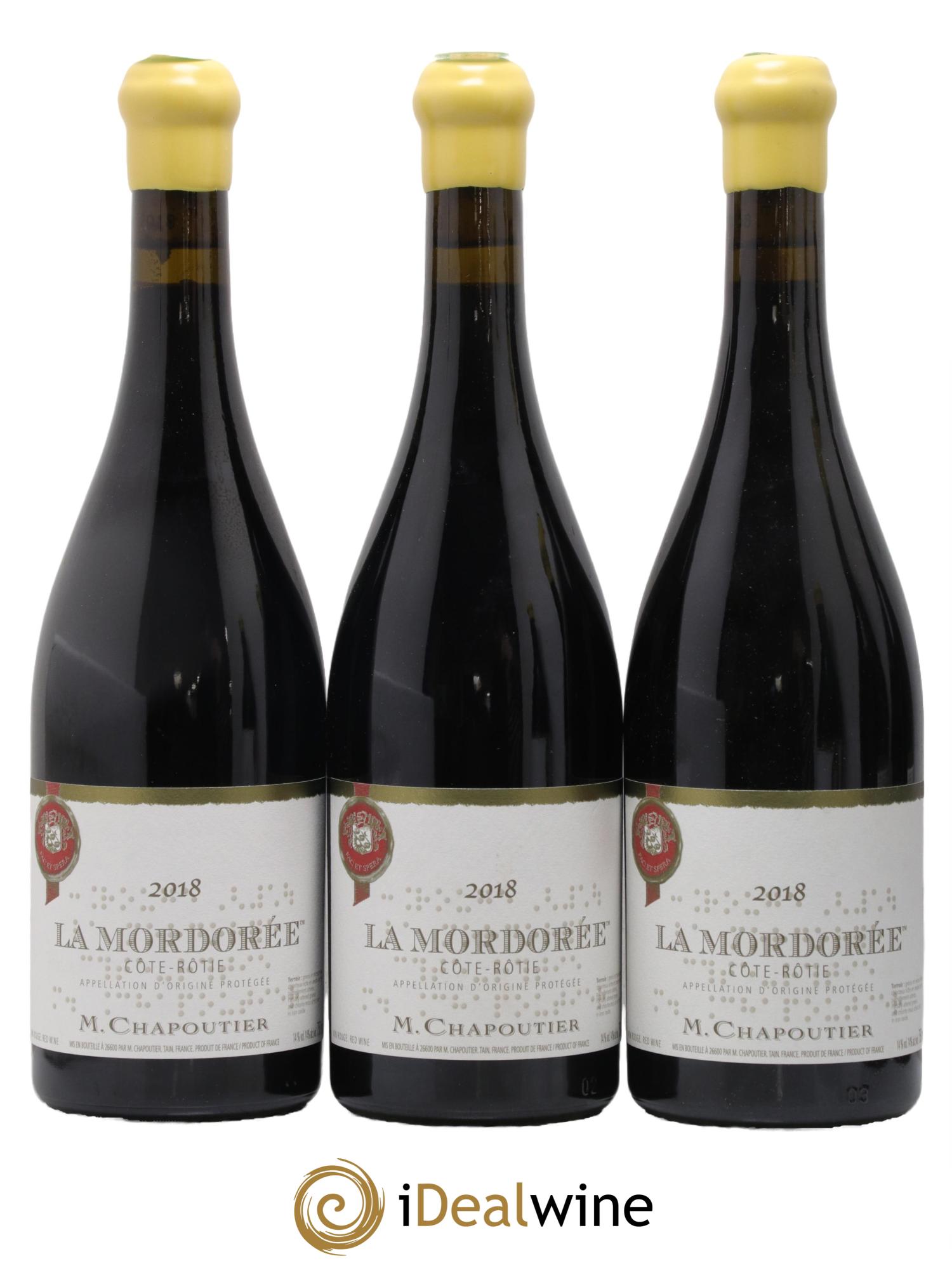 Côte-Rôtie La Mordorée Chapoutier 2018 - Lot de 6 bouteilles - 1