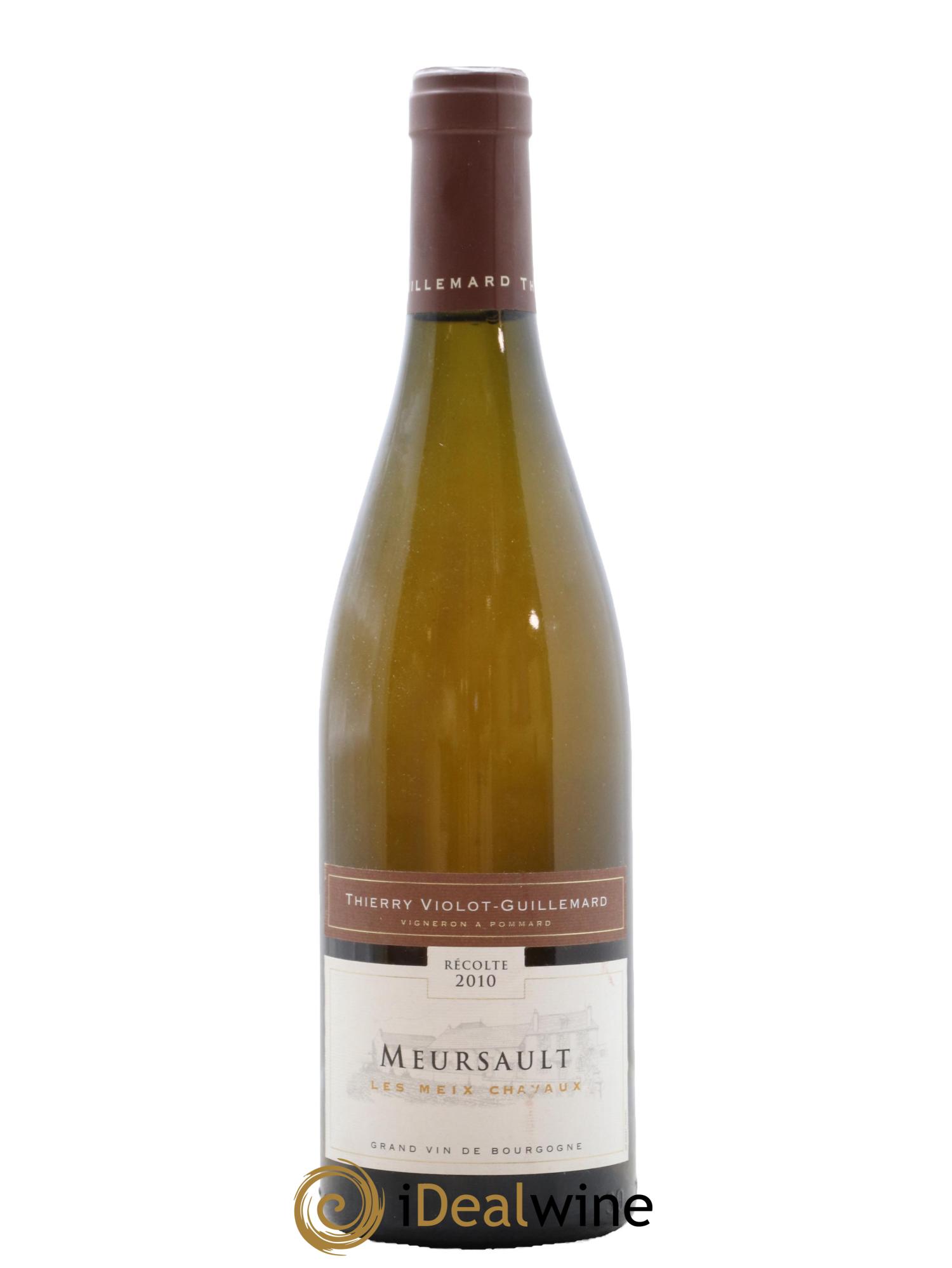 Meursault Les Meix Chavaux Domaine Violot-Guillemard 2010 - Posten von 1 Flasche - 0