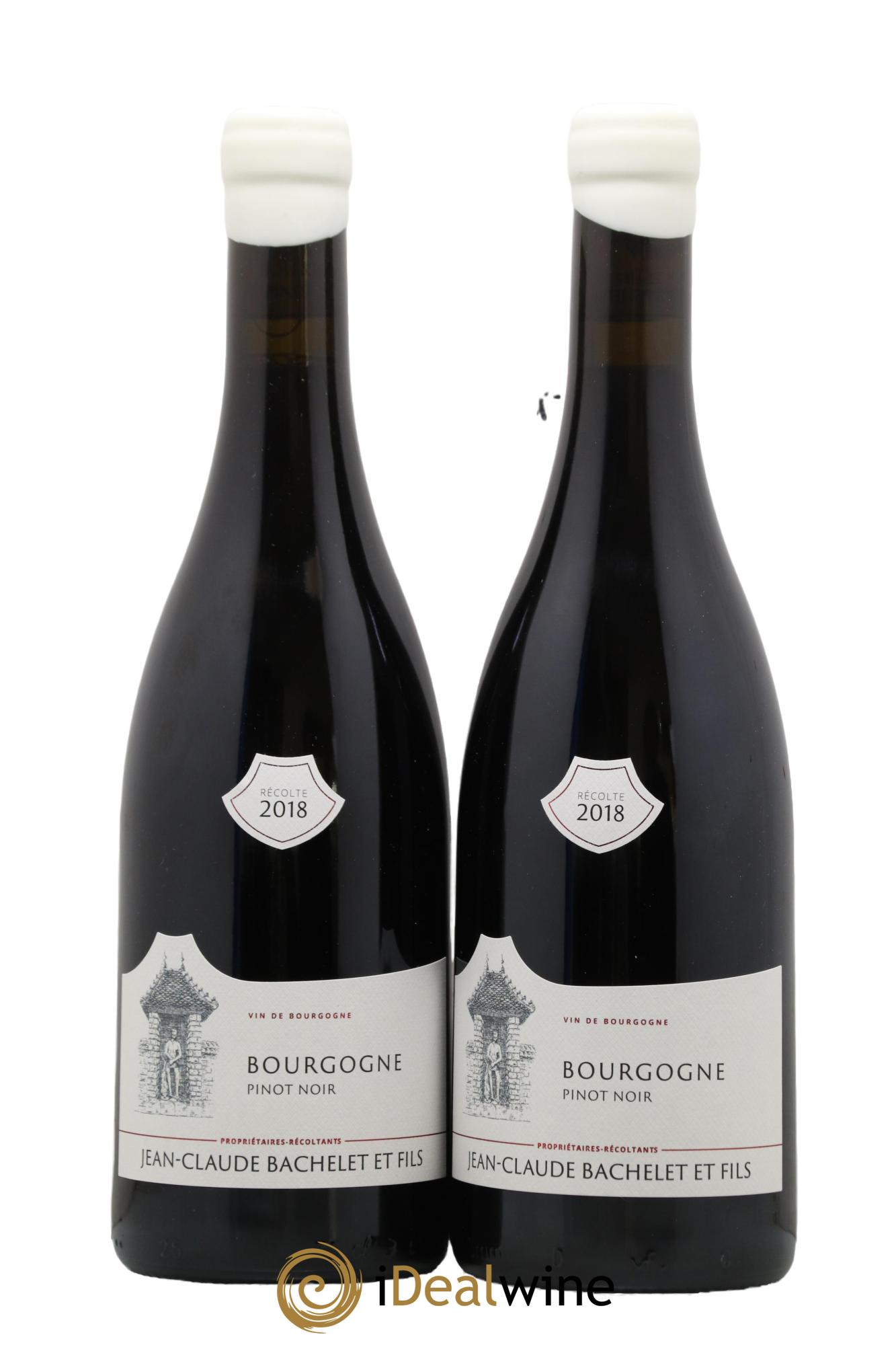 Bourgogne Domaine Jean-Claude Bachelet 2018 - Lot de 2 bouteilles - 0