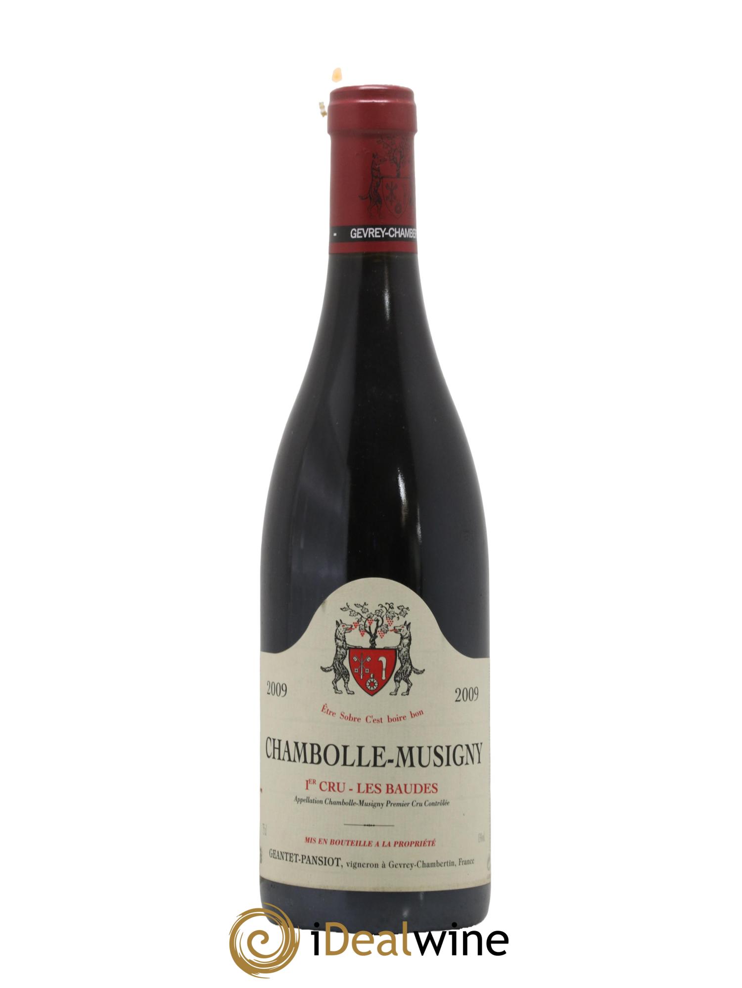 Chambolle-Musigny 1er Cru Les Baudes Geantet-Pansiot 2009 - Posten von 1 Flasche - 0