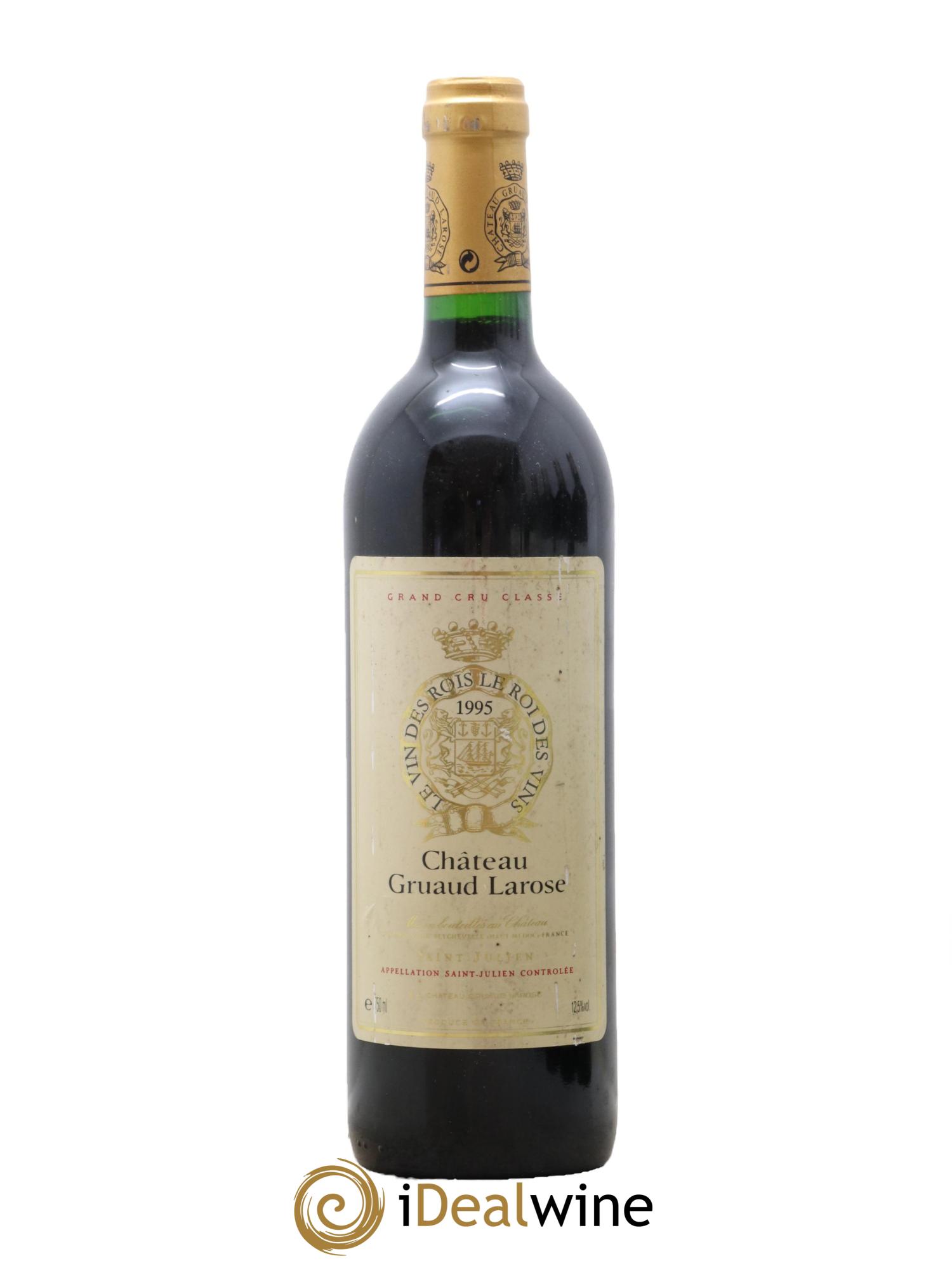 Château Gruaud Larose 2ème Grand Cru Classé 1995 - Lot de 1 bouteille - 0