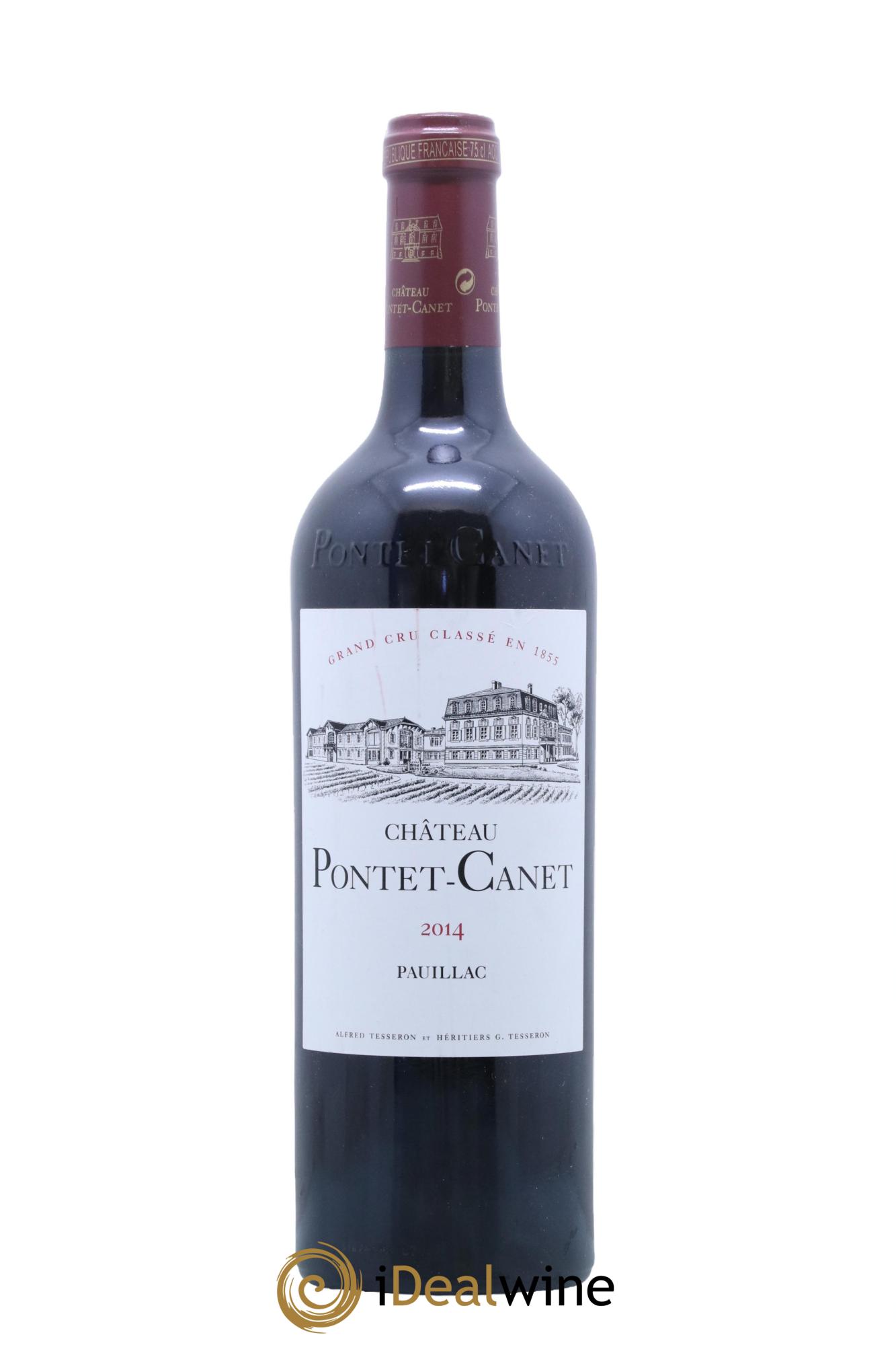 Château Pontet Canet 5ème Grand Cru Classé  2014 - Posten von 1 Flasche - 0