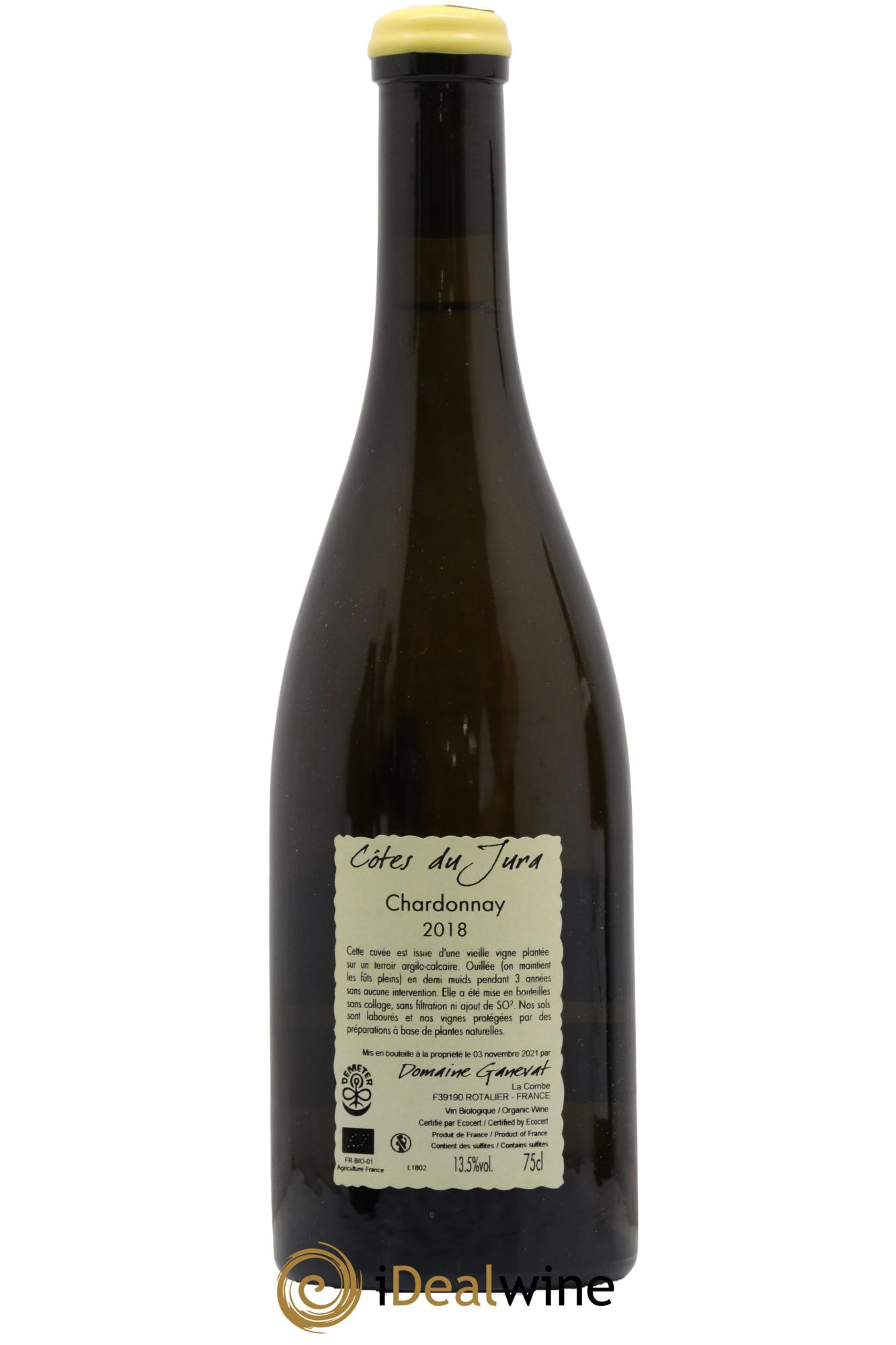 Côtes du Jura Les Chamois du Paradis Jean-François Ganevat (Domaine) 2018 - Lot of 1 bottle - 1