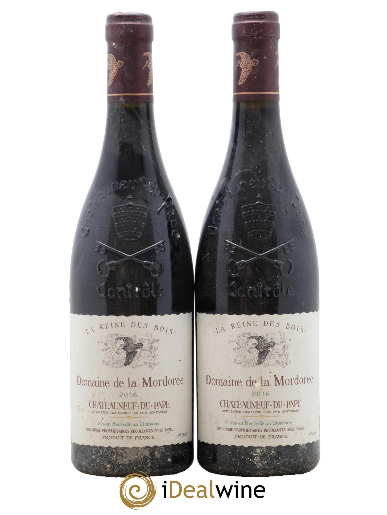 Châteauneuf-du-Pape  Cuvée de la Reine des Bois La Mordorée (Domaine de) 2016 - Lot de 2 bouteilles - 0