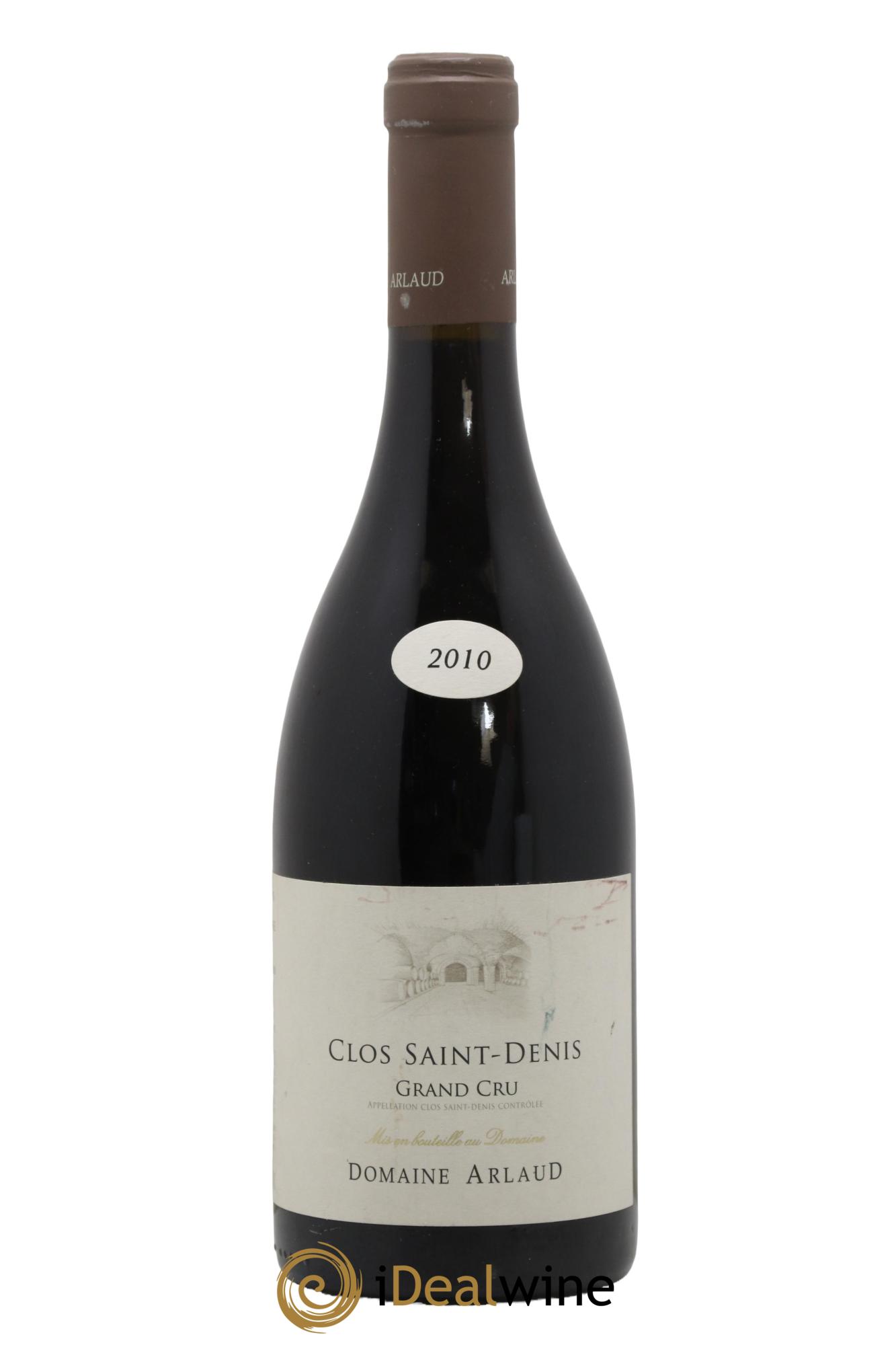 Clos Saint-Denis Grand Cru Arlaud  2010 - Posten von 1 Flasche - 0