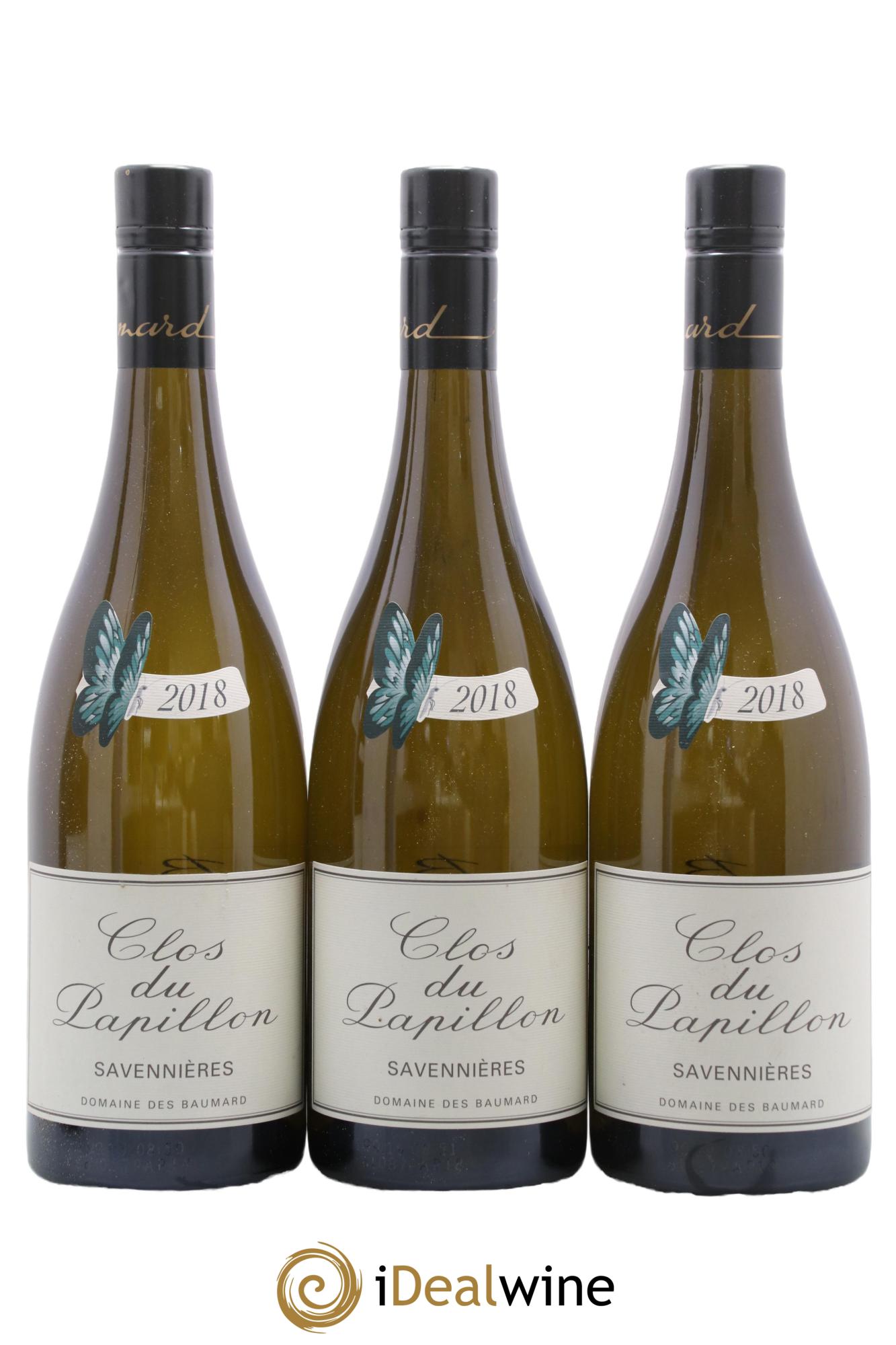 Savennières Clos du Papillon Baumard (Domaine des) 2018 - Lot de 3 bouteilles - 0